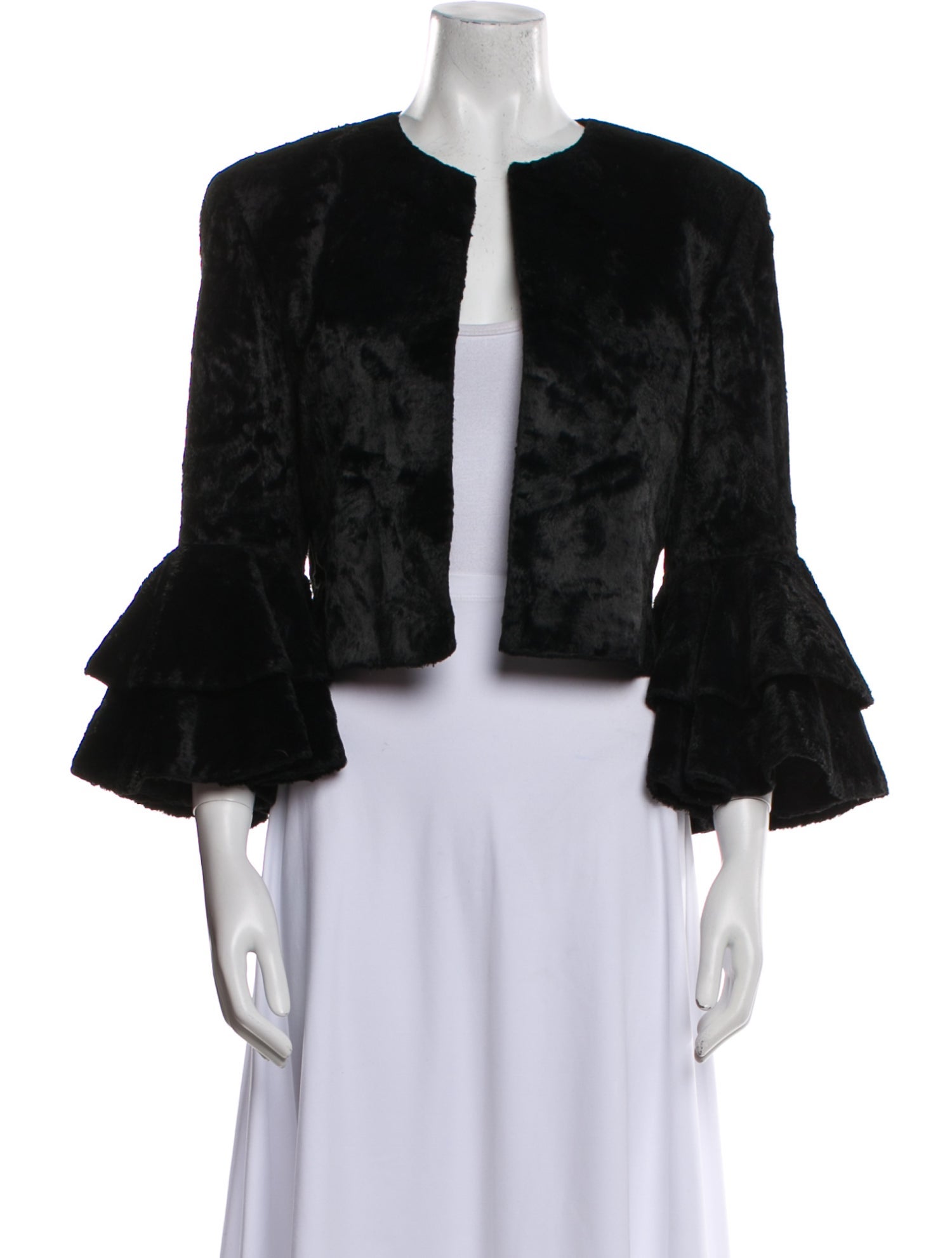 Moschino Vintage 1990's Faux Fur Jacket