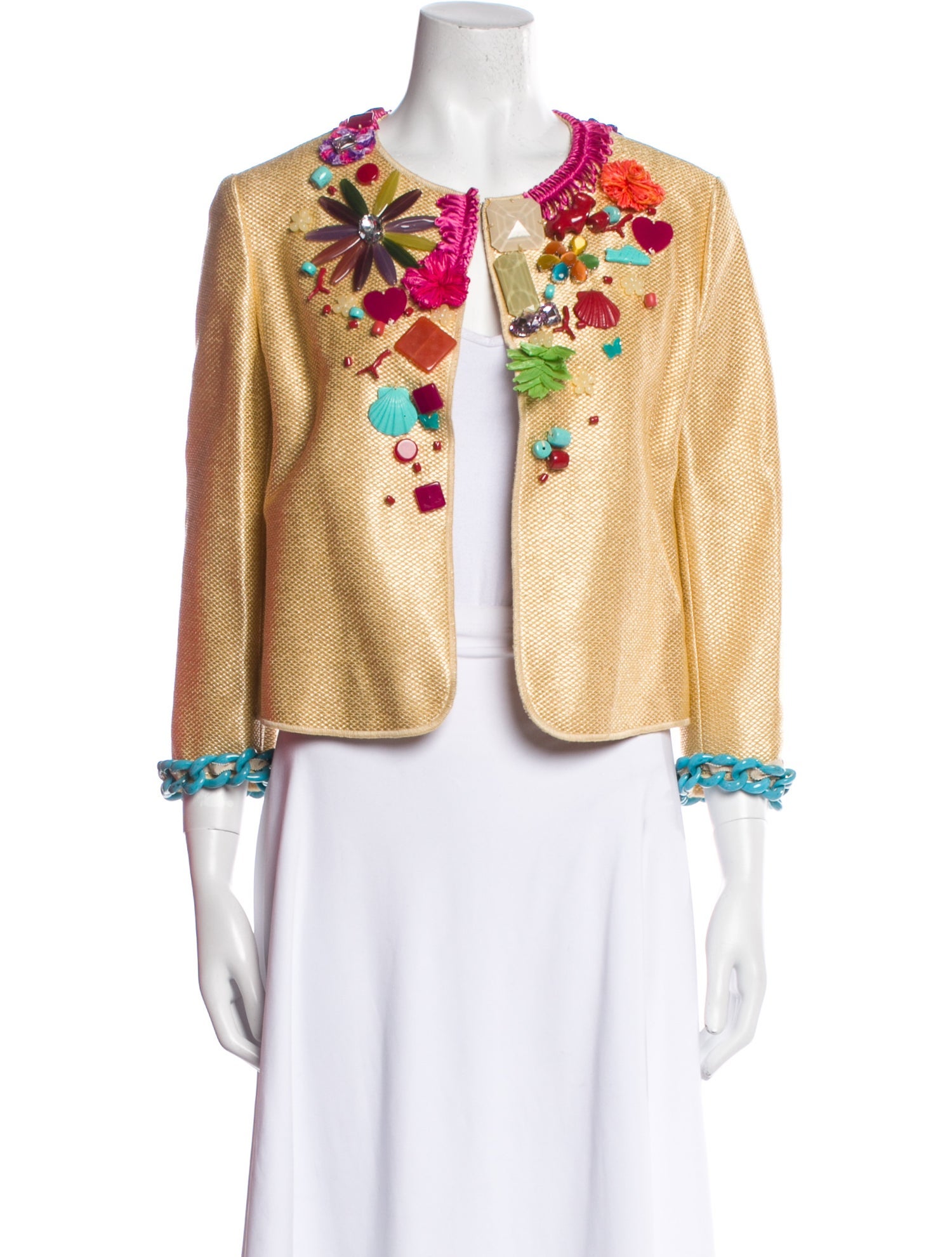 Moschino Cheap and Chic 2011 Printed Evening Jacket