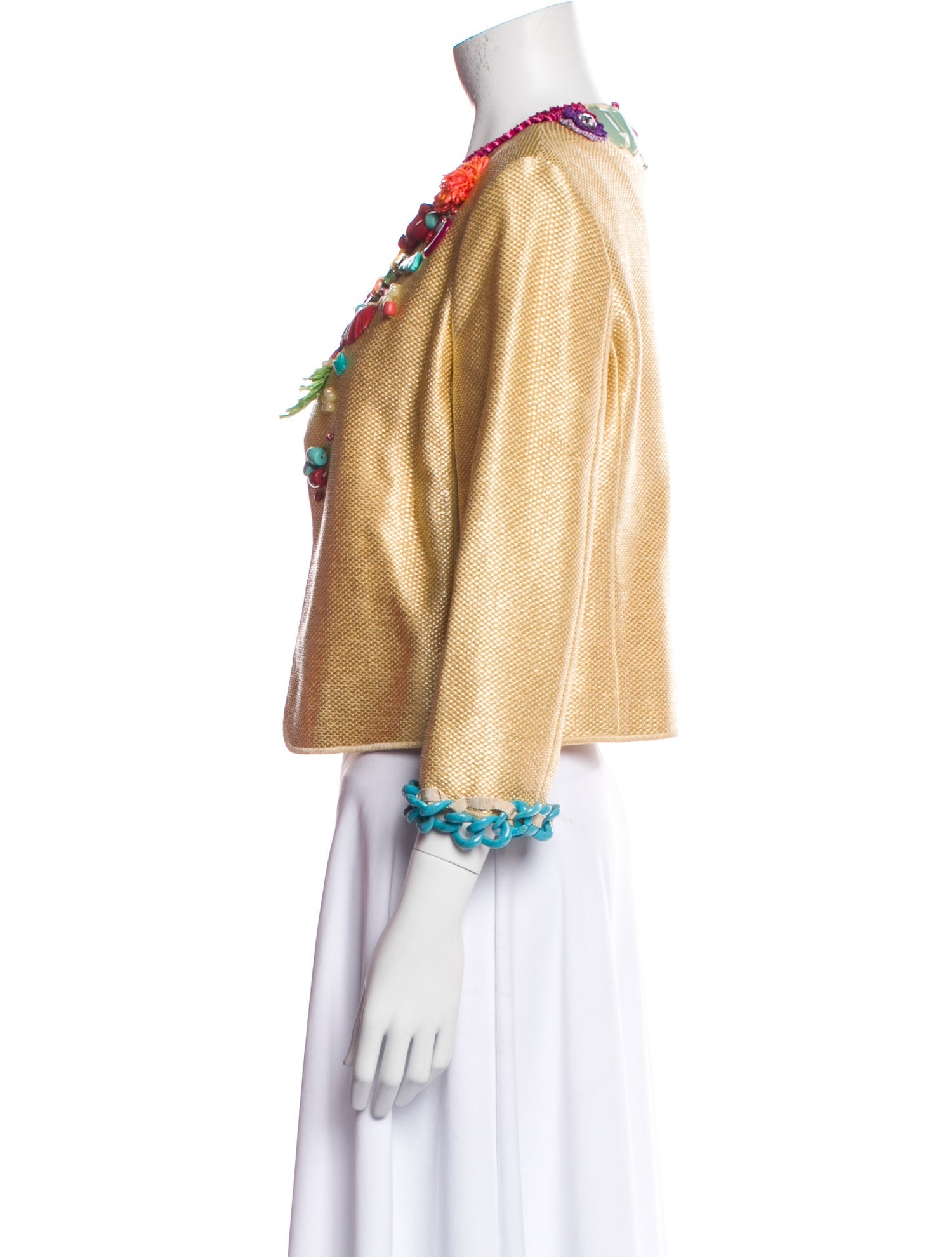 Moschino Cheap and Chic 2011 Printed Evening Jacket