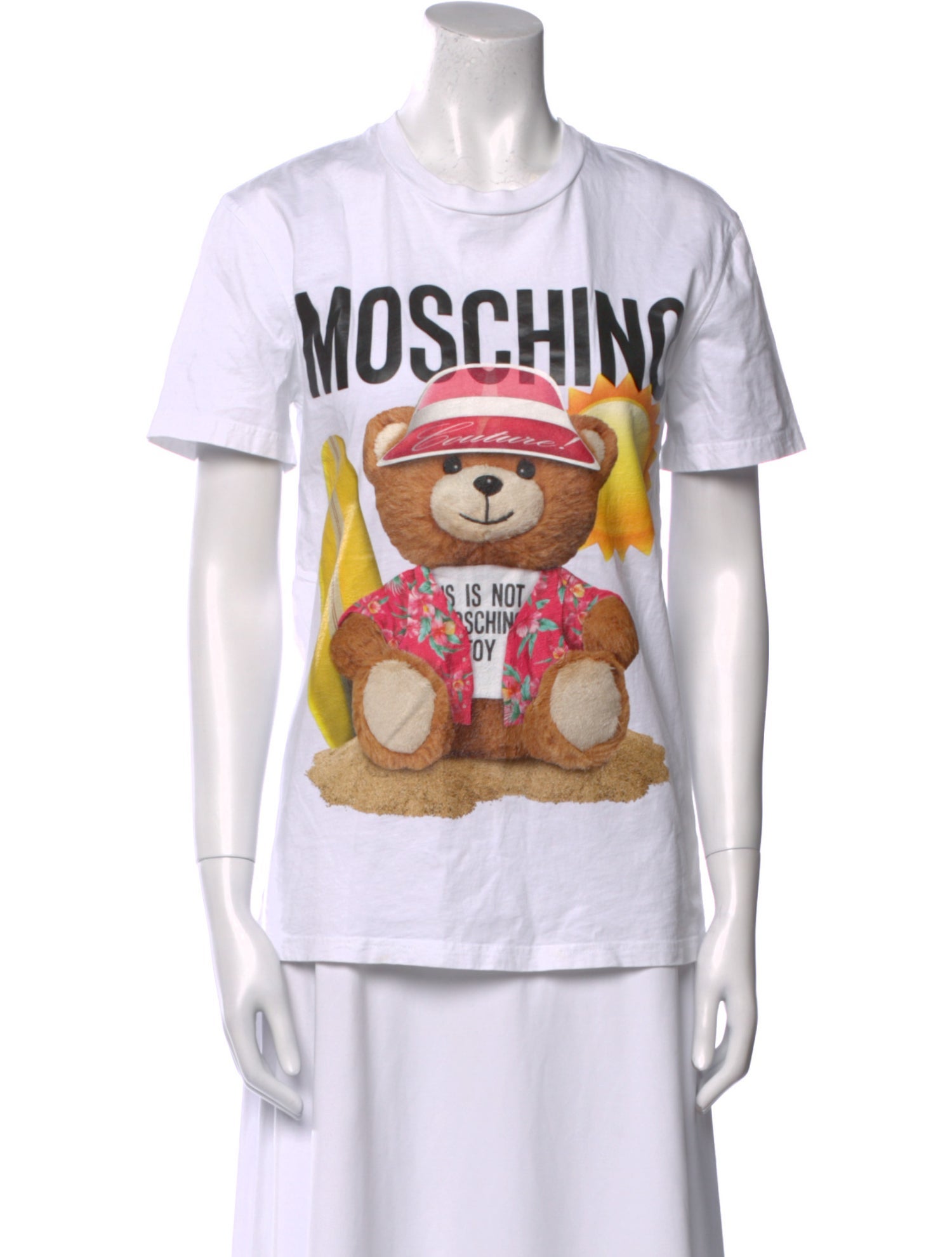 Moschino Graphic Print Crew Neck T-Shirt