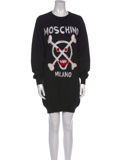 Moschino Virgin Wool Mini Dress