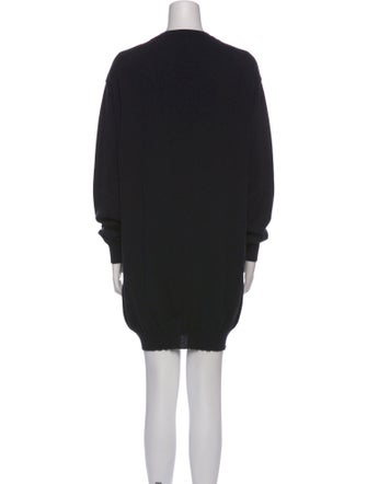 Moschino Virgin Wool Mini Dress