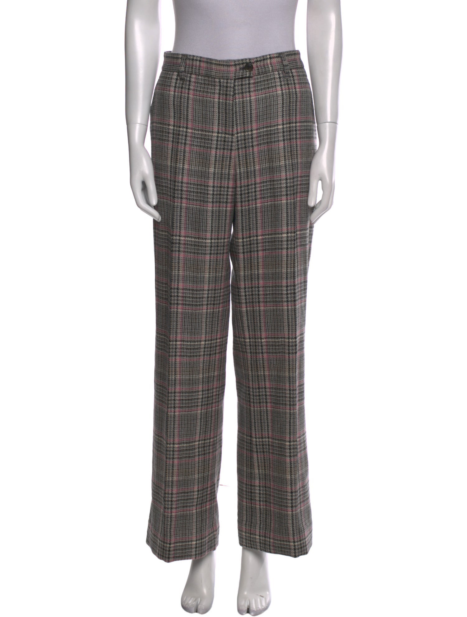Moschino Wool Wide Leg Pants