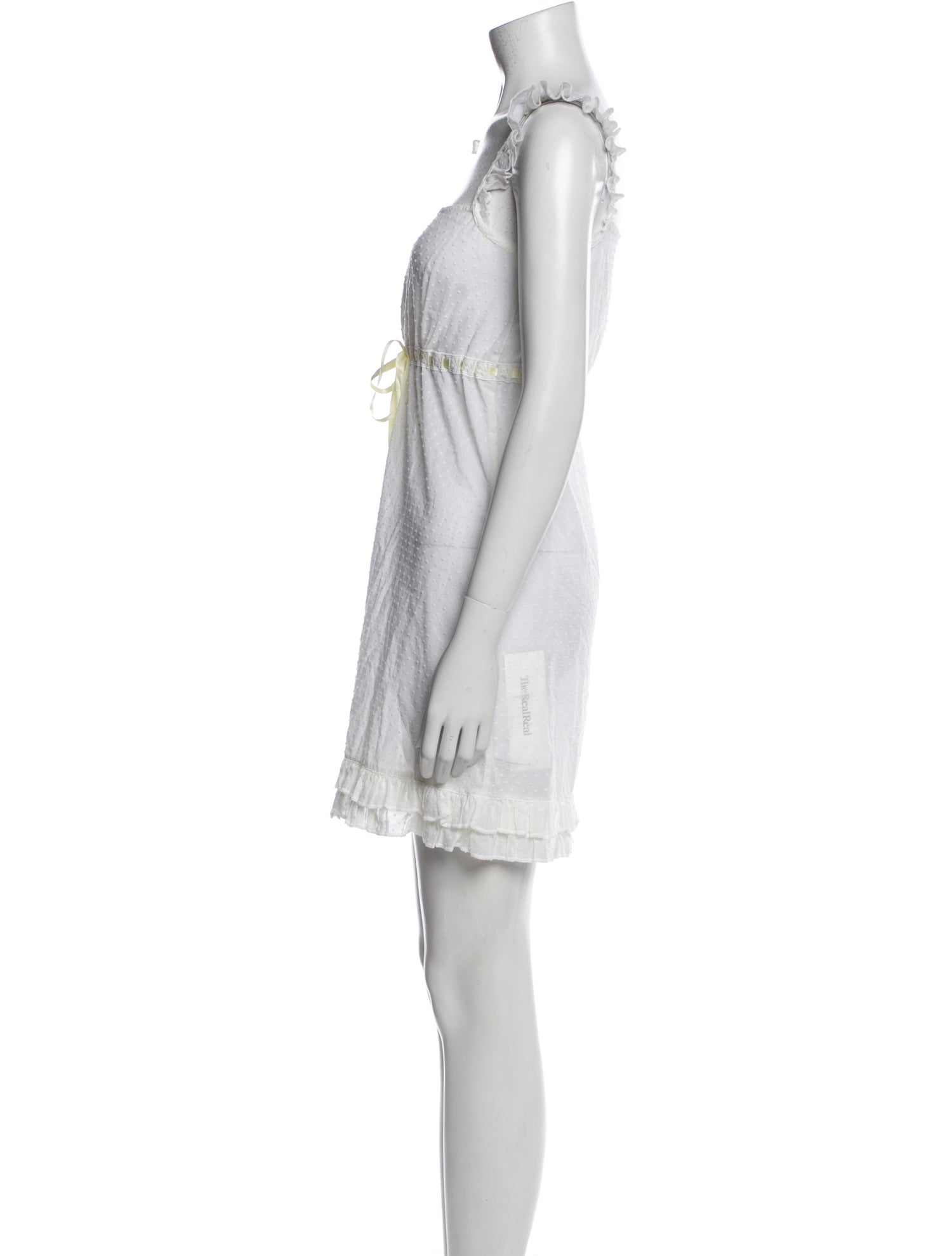 Moschino Square Neckline Mini Dress