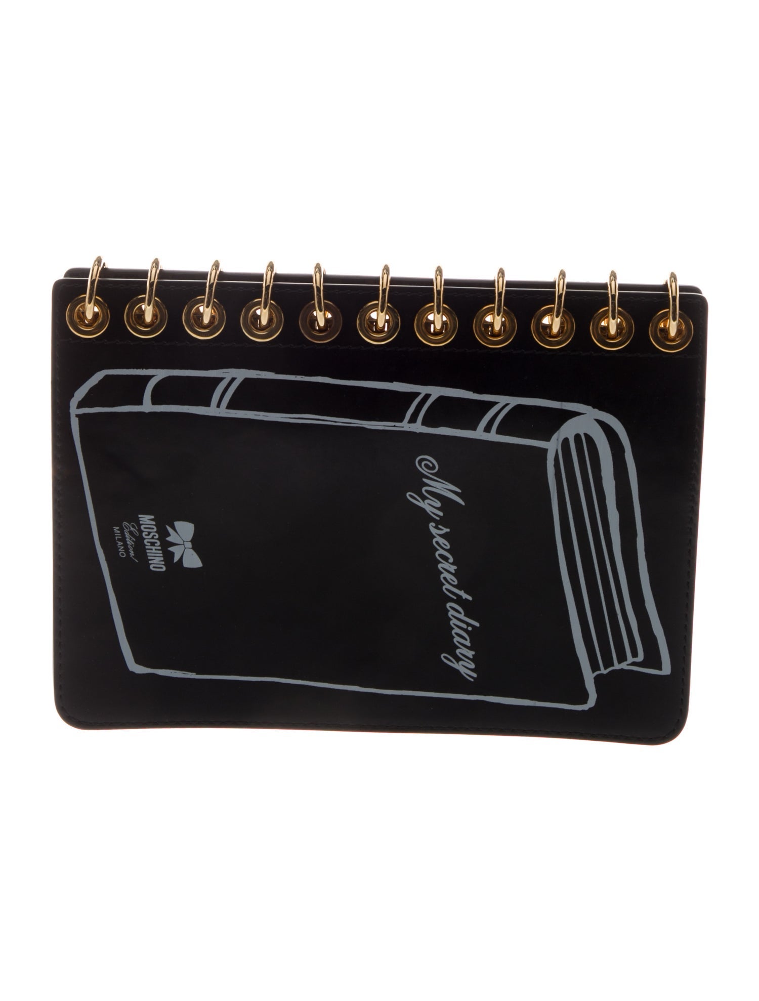 Moschino Vegan Patent Leather Crossbody Bag Vintage