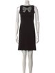 Moschino Bateau Neckline Mini Dress