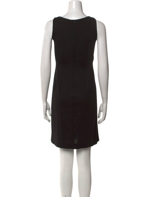 Moschino Bateau Neckline Mini Dress