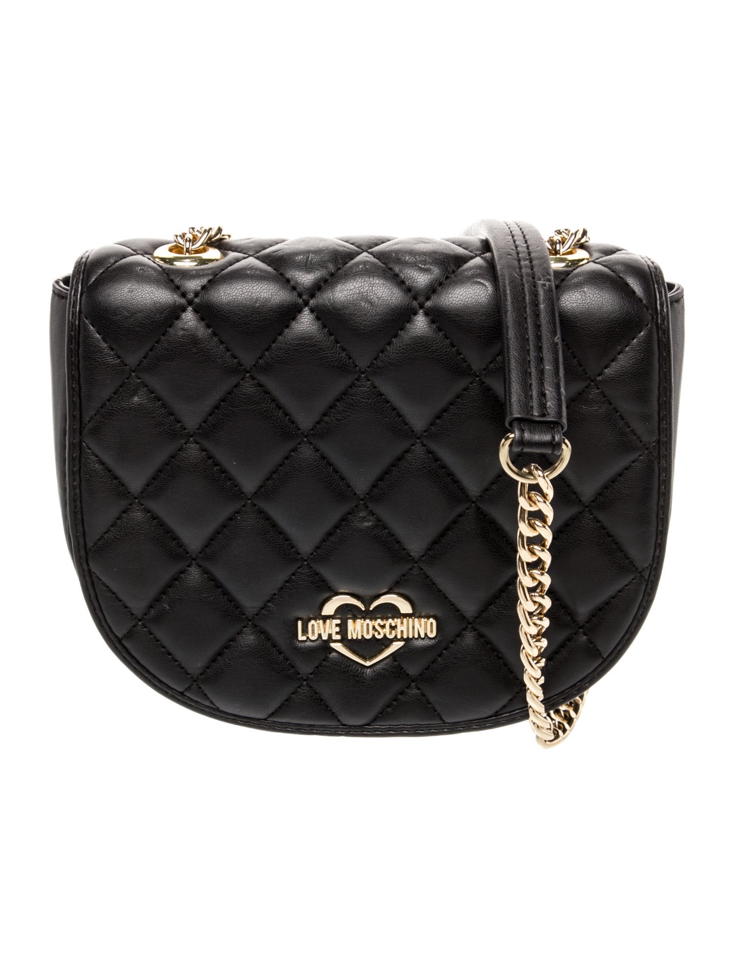 Moschino Leather Crossbody Bag