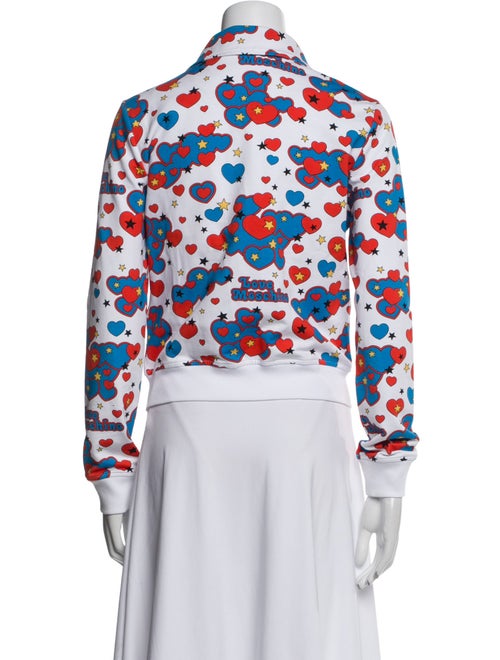 Love Moschino Printed Denim Jacket