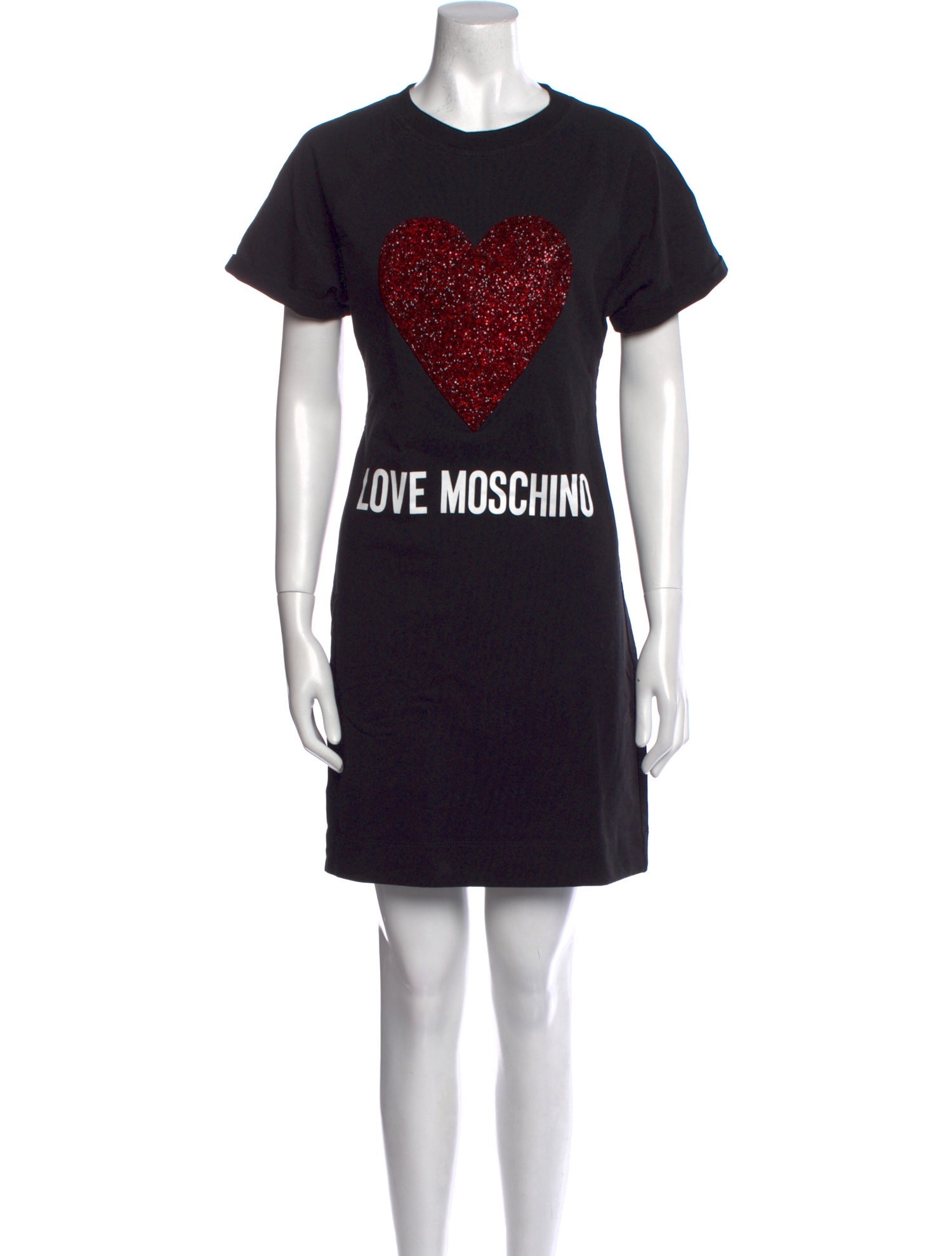 Love Moschino Virgin Wool Mini Dress