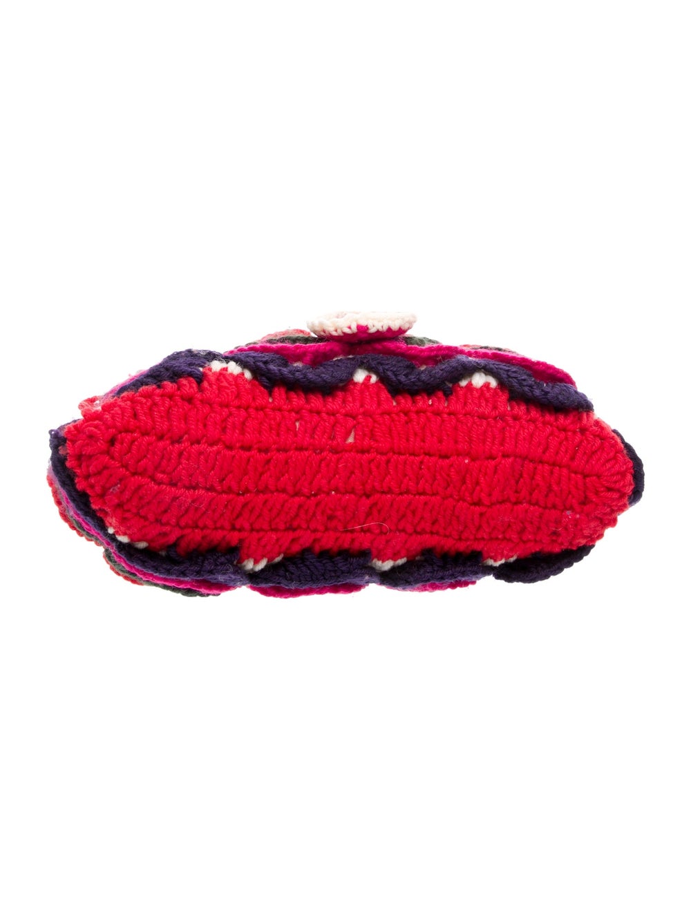 Moschino Shoulder Bag Colorblock Pattern Gold-Ton… - image 5