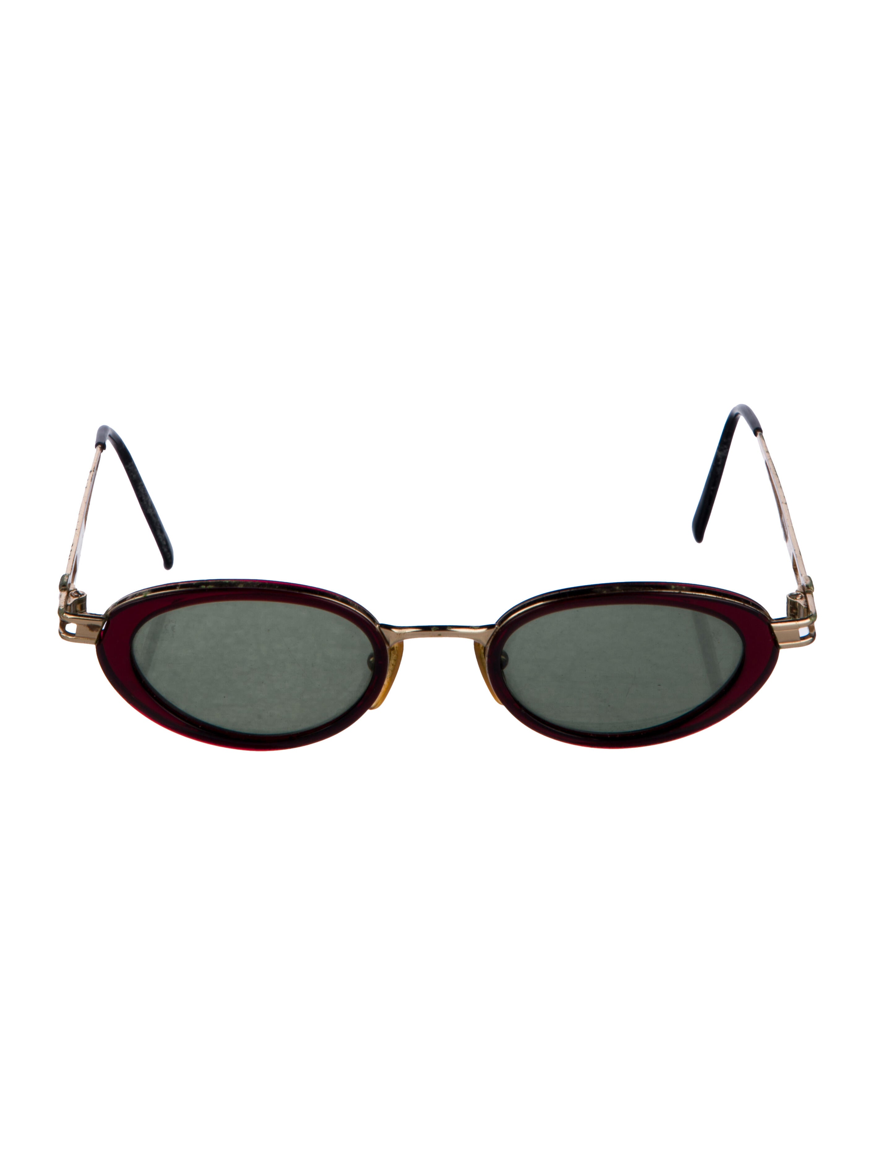 Moschino Round Tinted Sunglasses