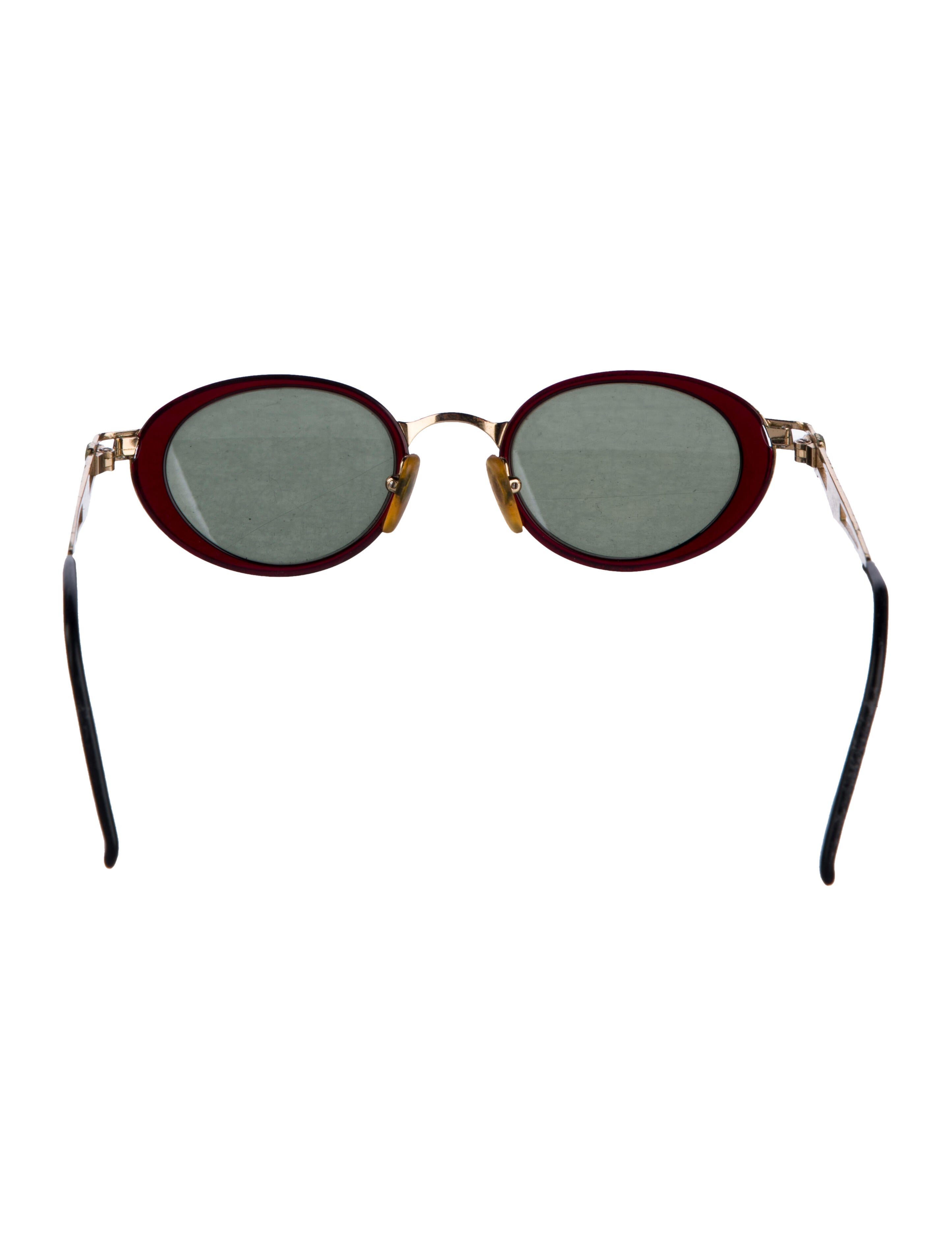 Moschino Round Tinted Sunglasses