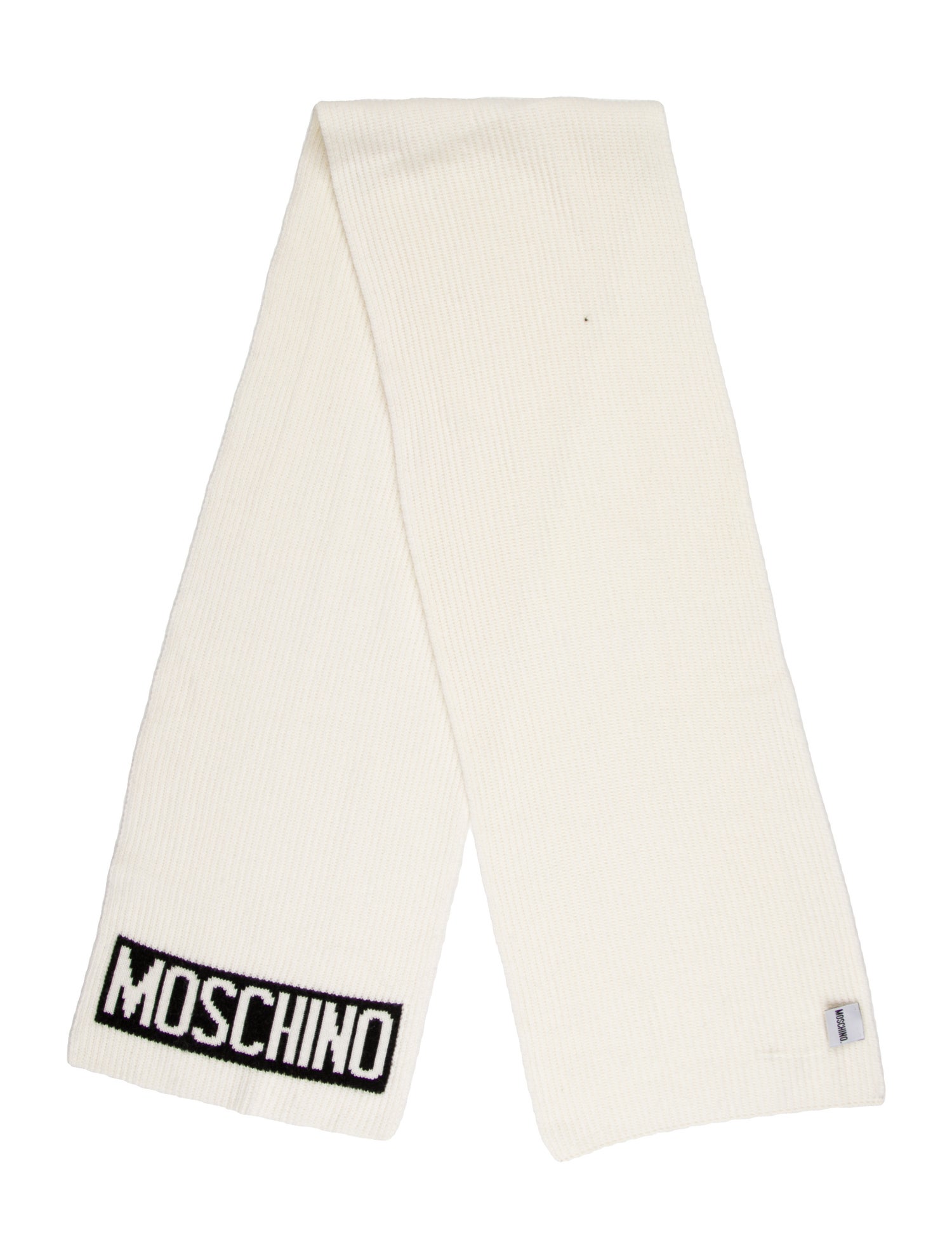 Moschino Wool Printed Scarf