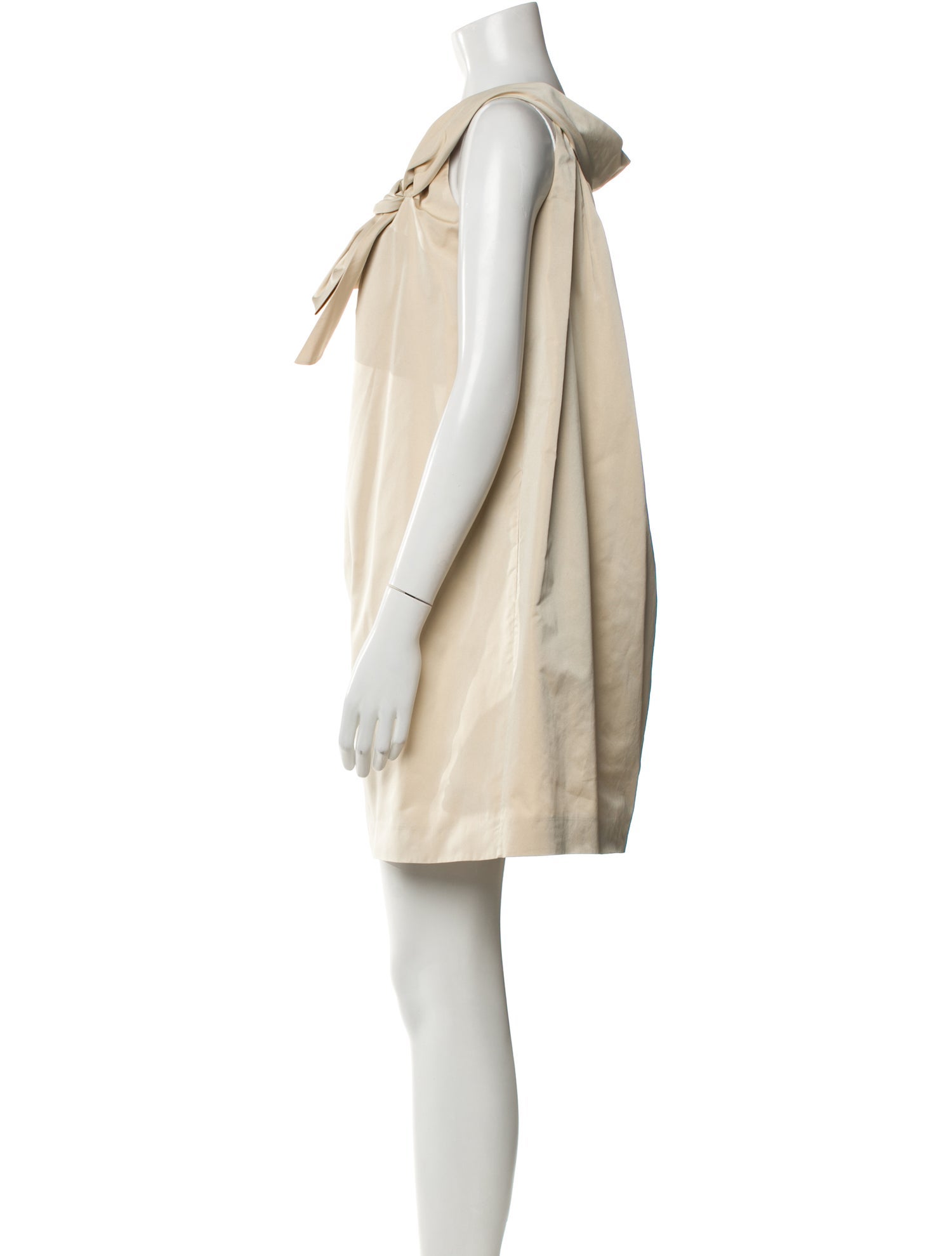 Moschino Cowl Neck Mini Dress