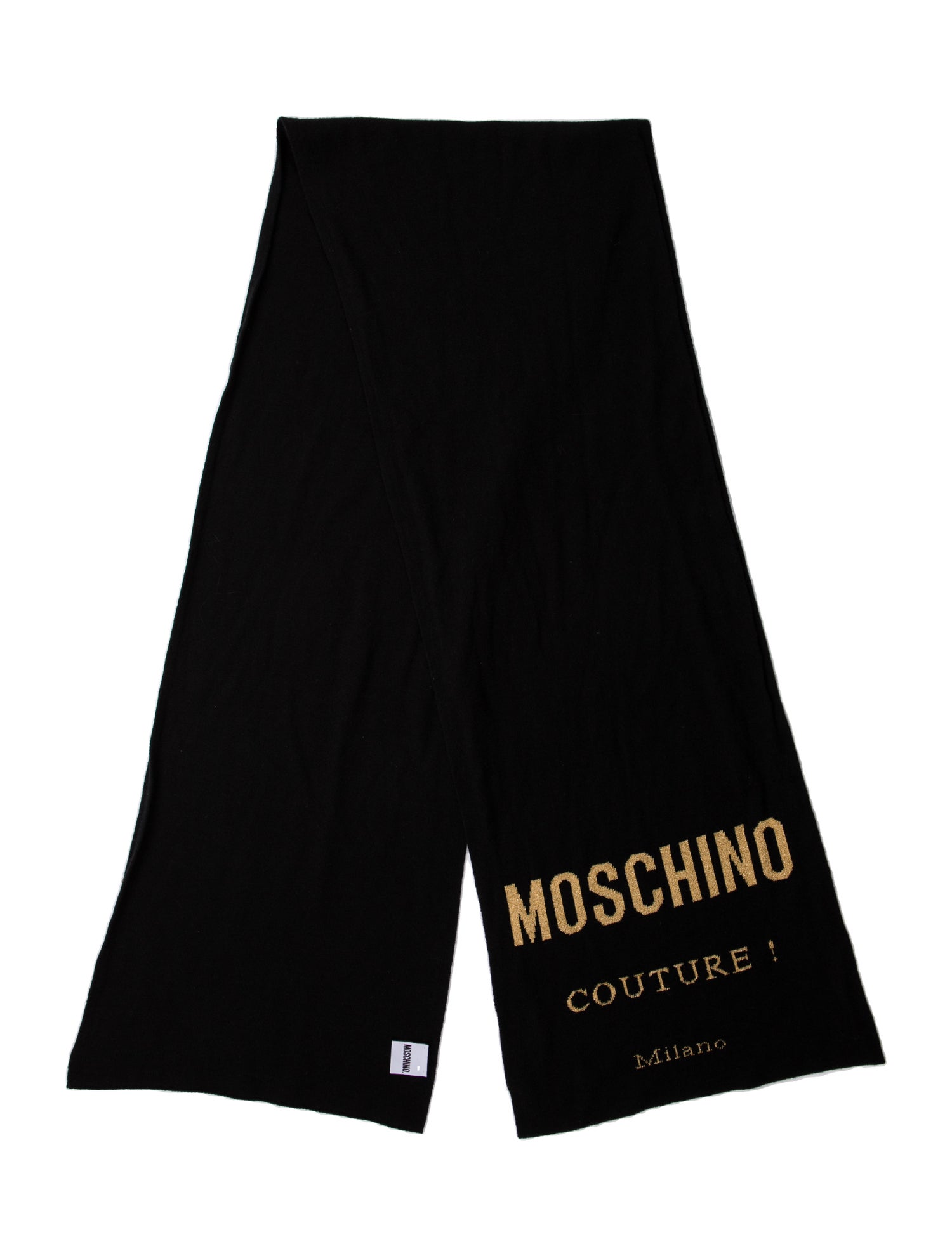 Moschino Syra Scarf Dickey Wool Scarf