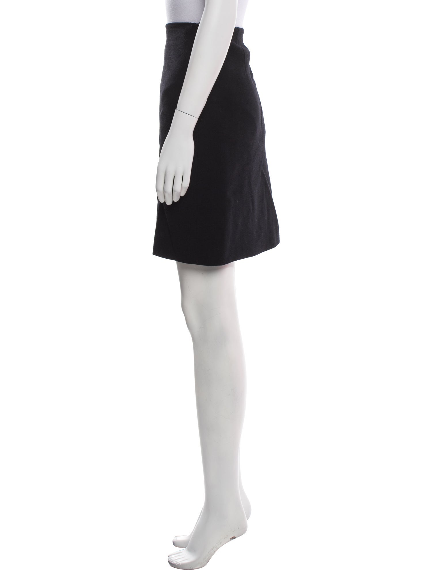 Moschino Virgin Wool Mini Skirt