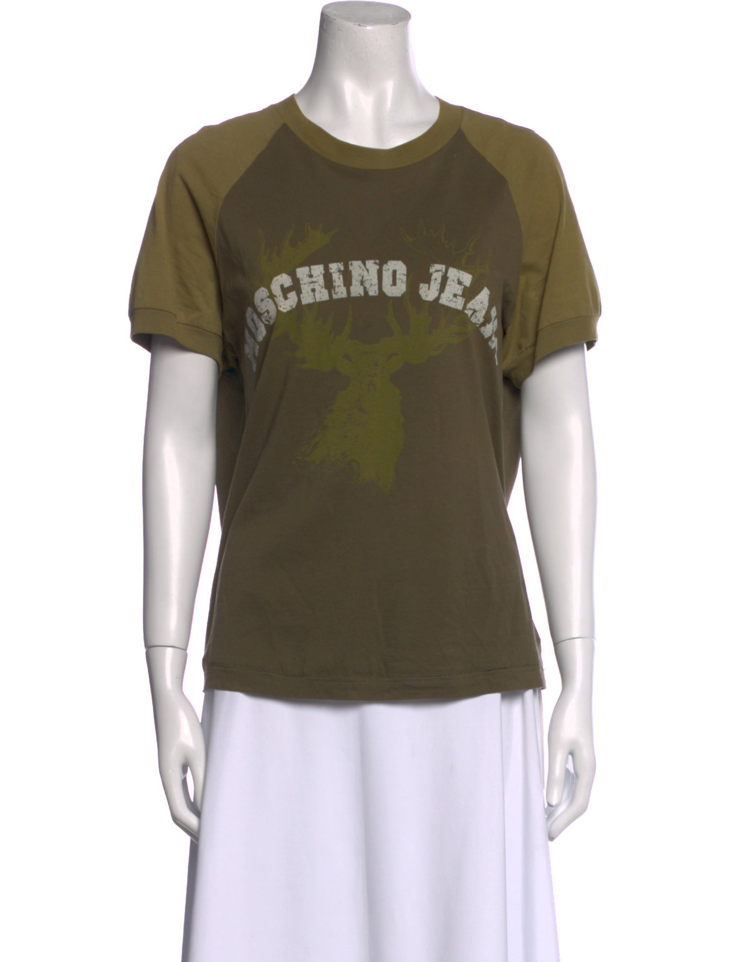 Moschino Graphic Print Crew Neck T-Shirt