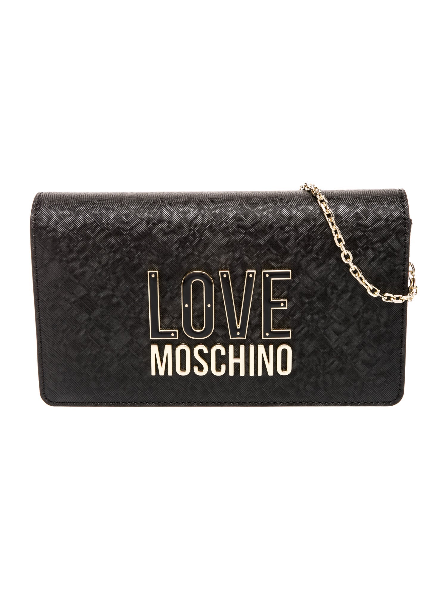 Moschino Leather Clutch
