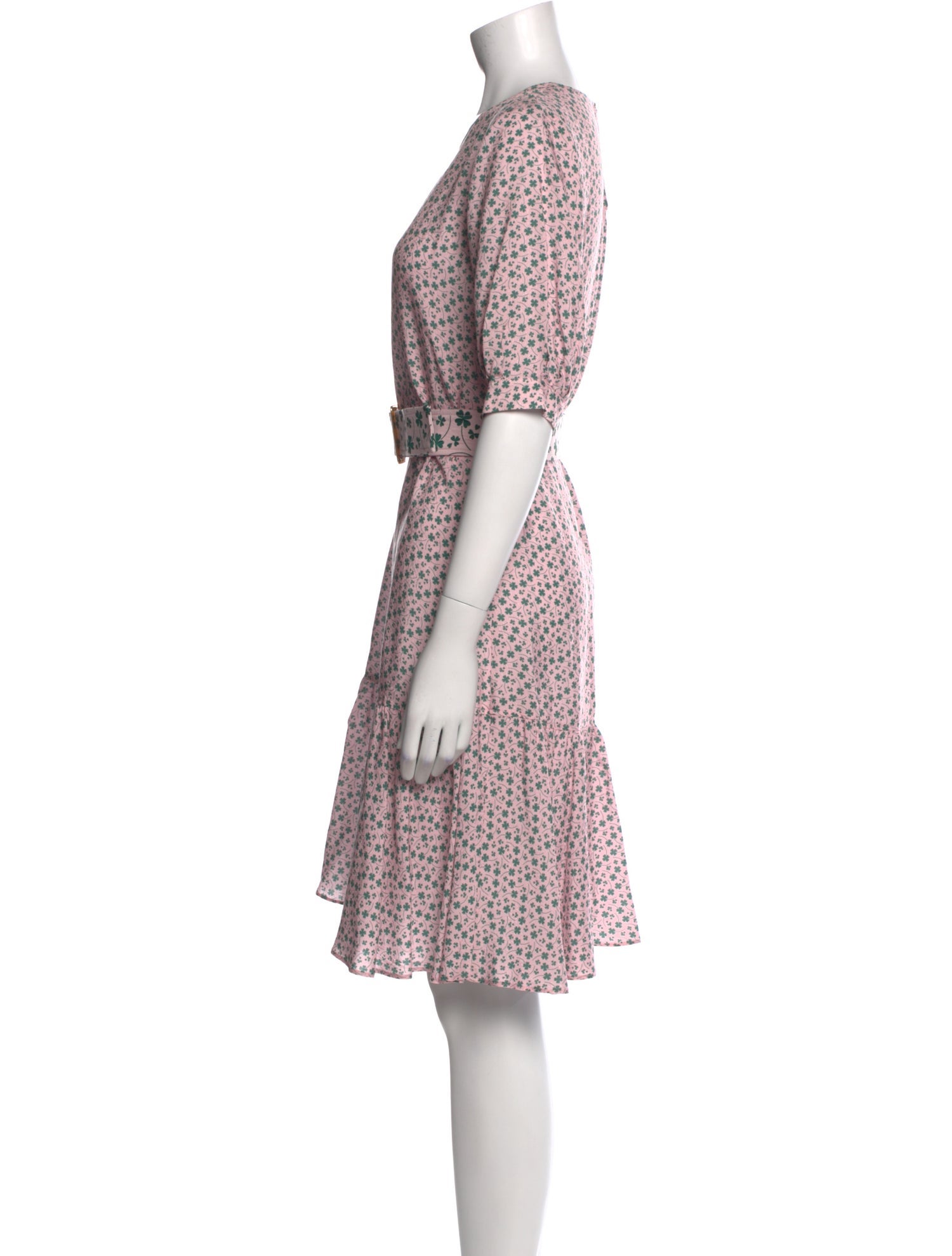 Moschino Floral Print Knee-Length Dress