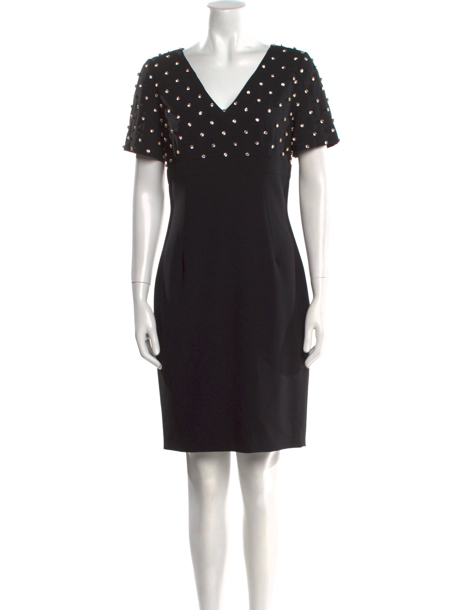 Moschino Couture V-Neck Mini Dress w/ Tags