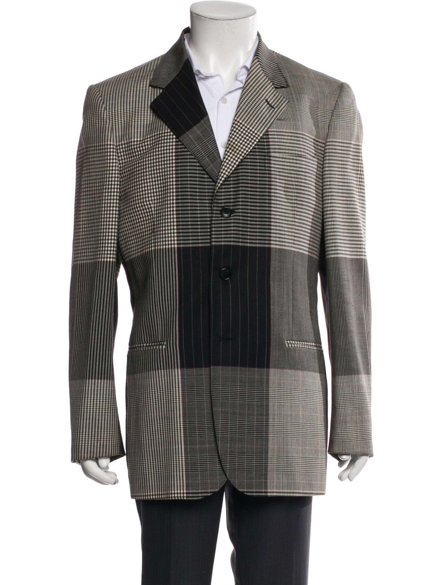 Moschino Patterned Wool Blazer