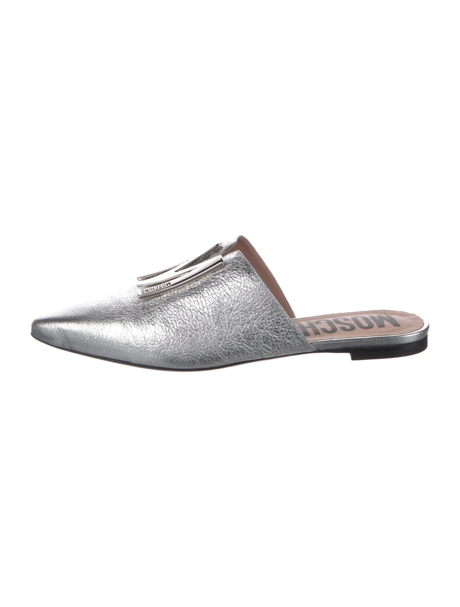 Moschino Leather Mules