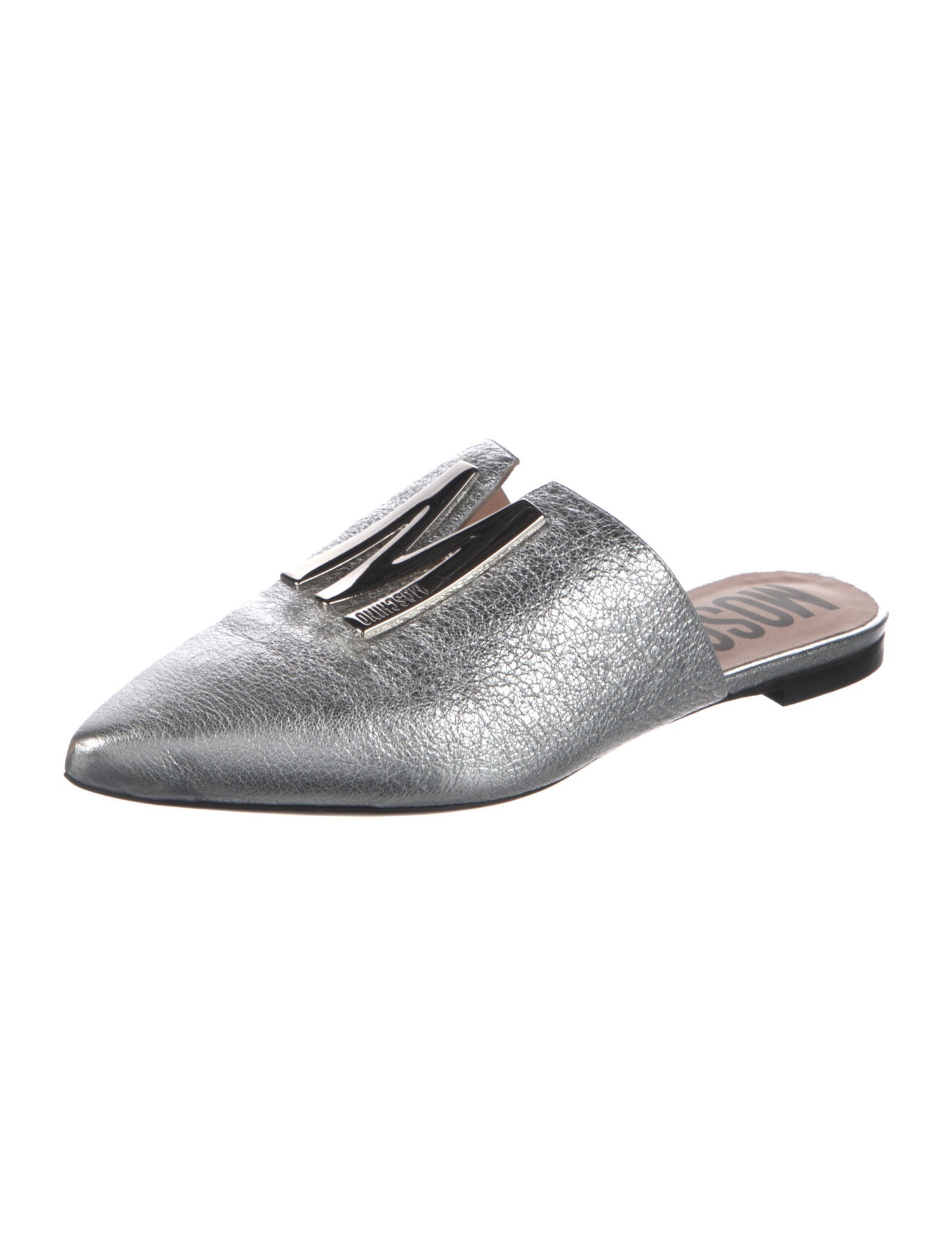 Moschino Leather Mules