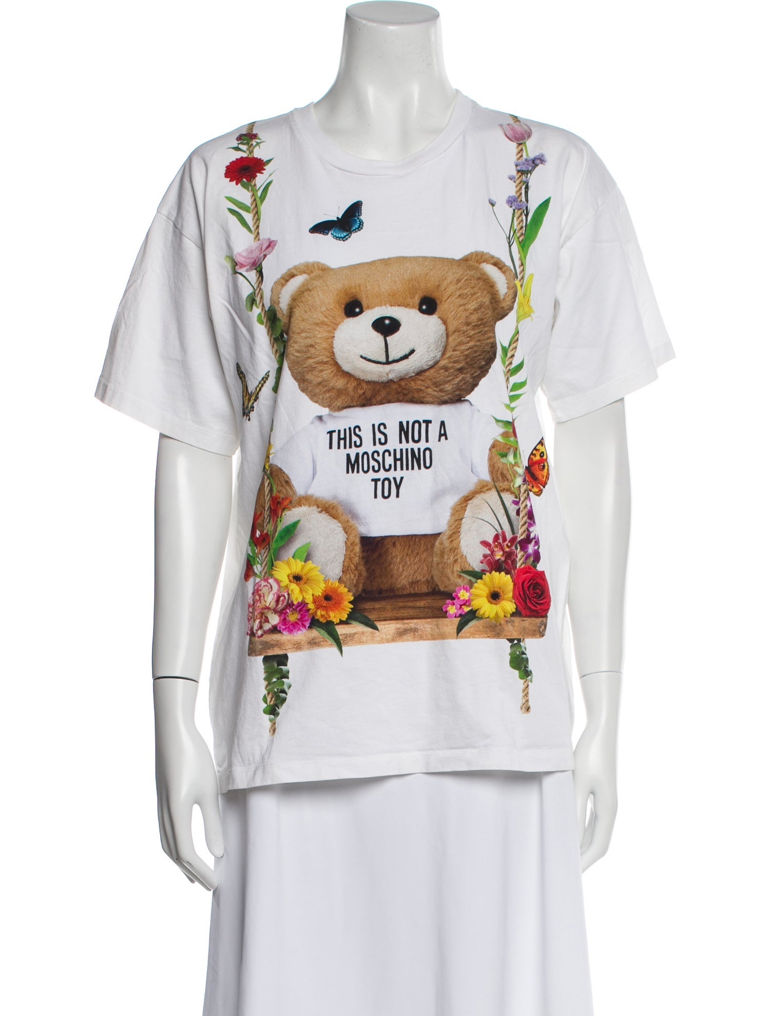 Moschino Graphic Print Crew Neck T-Shirt