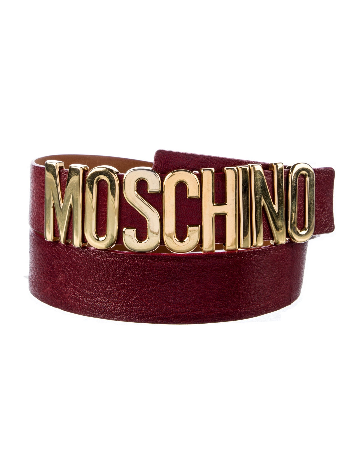 Moschino Leather Belt