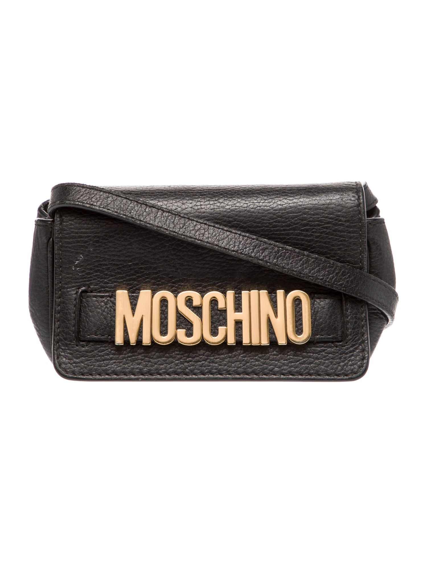 Moschino Leather Crossbody Bag