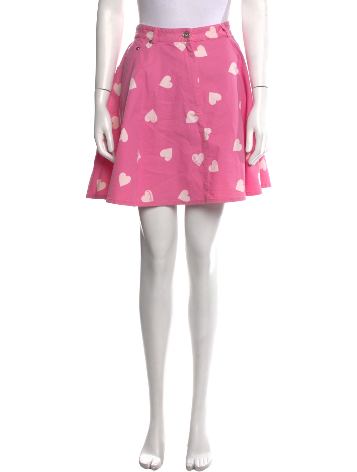 Moschino Printed Mini Skirt