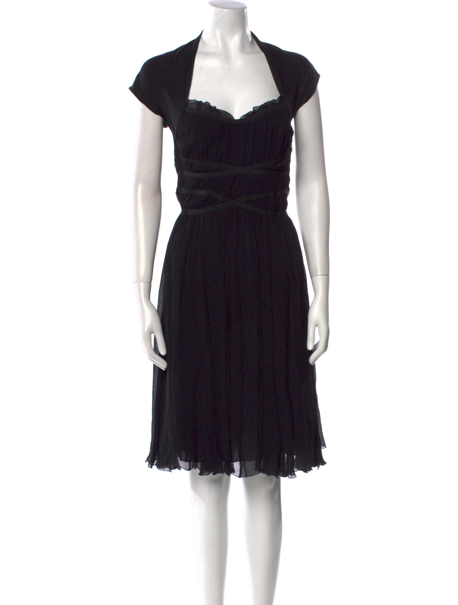 Moschino Silk Knee-Length Dress