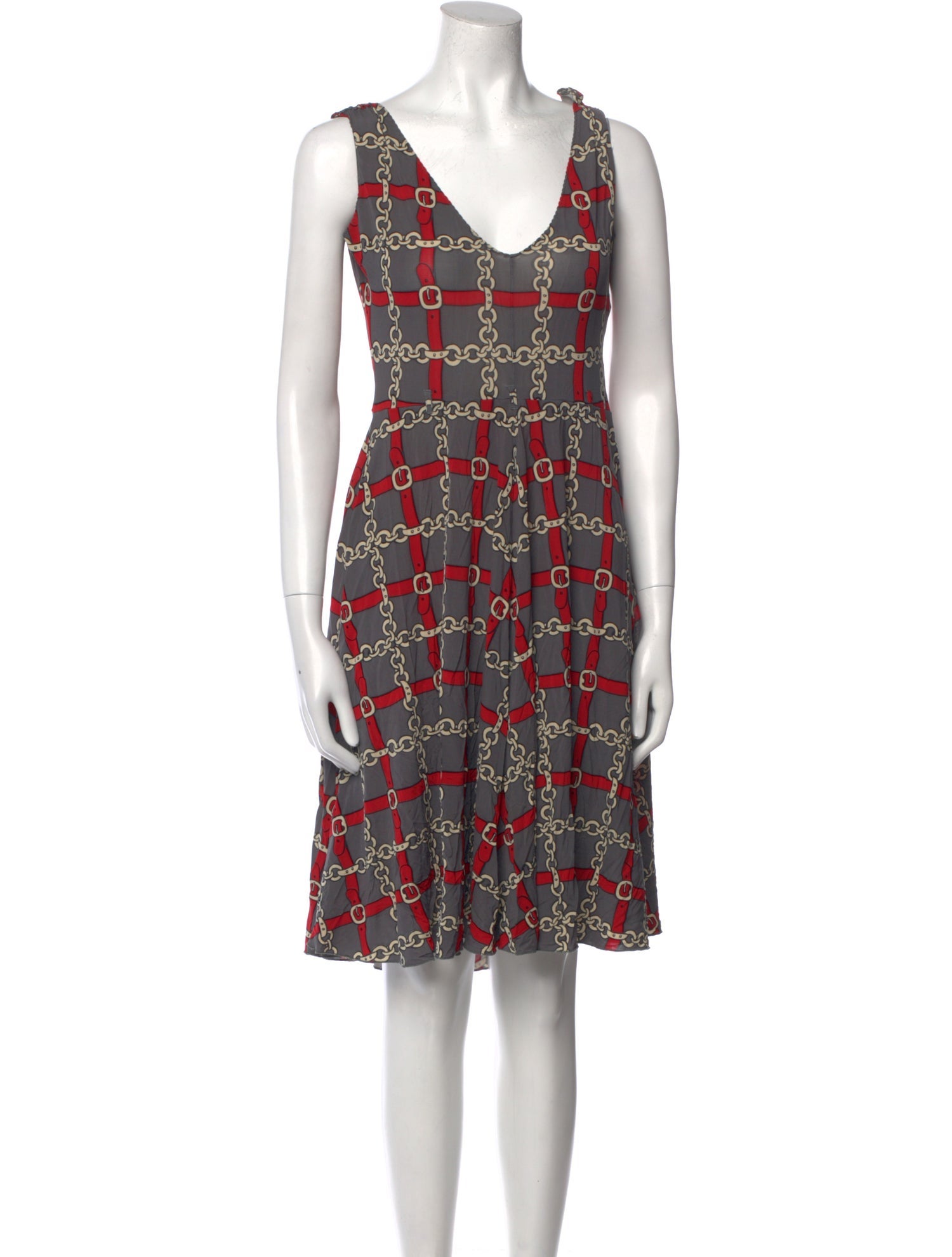 Moschino Cheap and Chic Printed Mini Dress