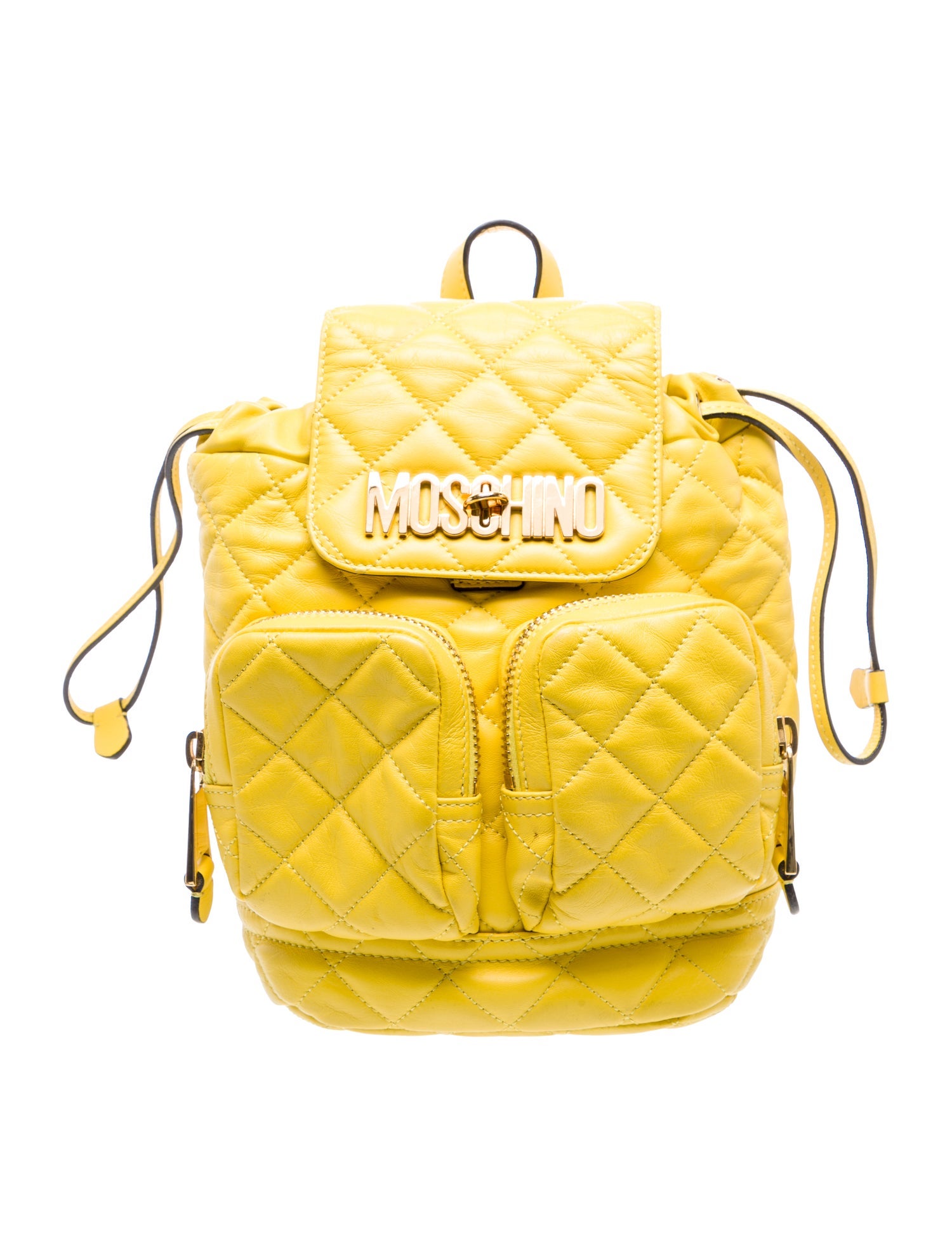 Moschino Leather Backpack