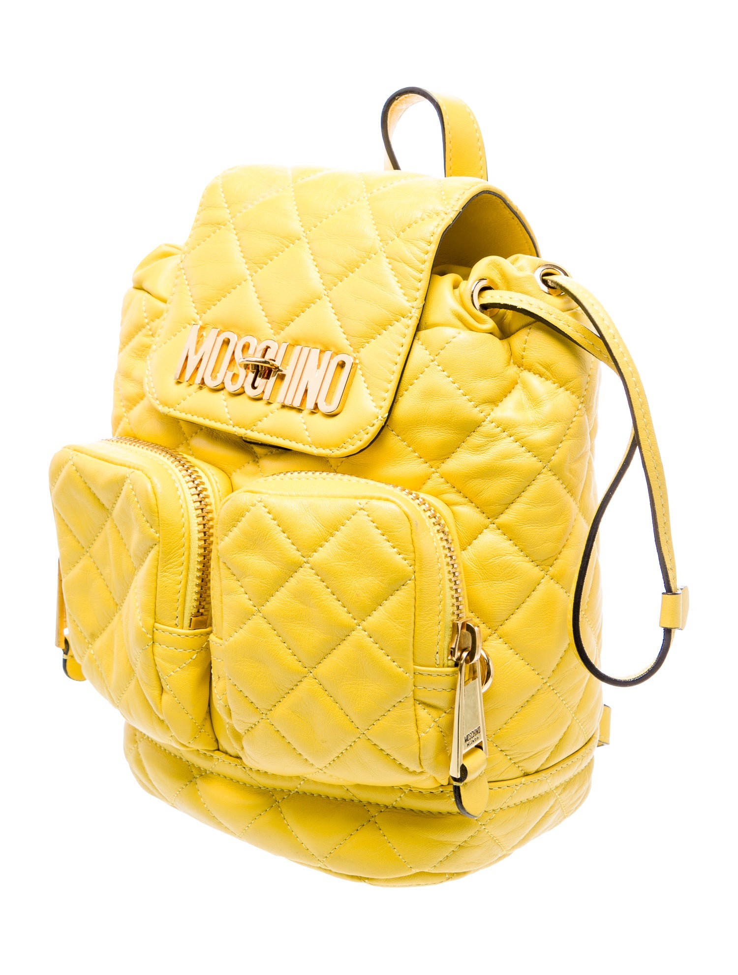Moschino Leather Backpack