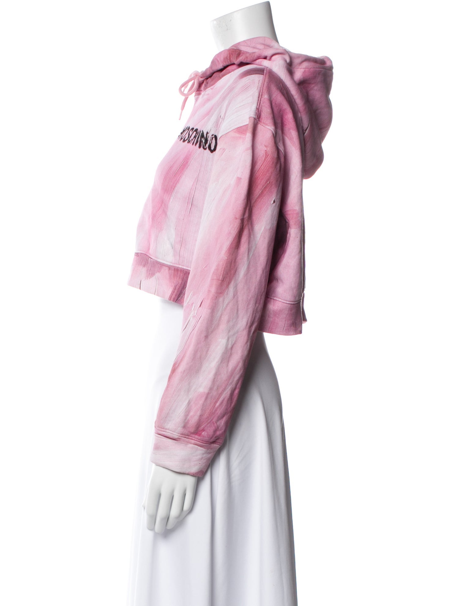 Moschino Tie-Dye Print Denim Jacket