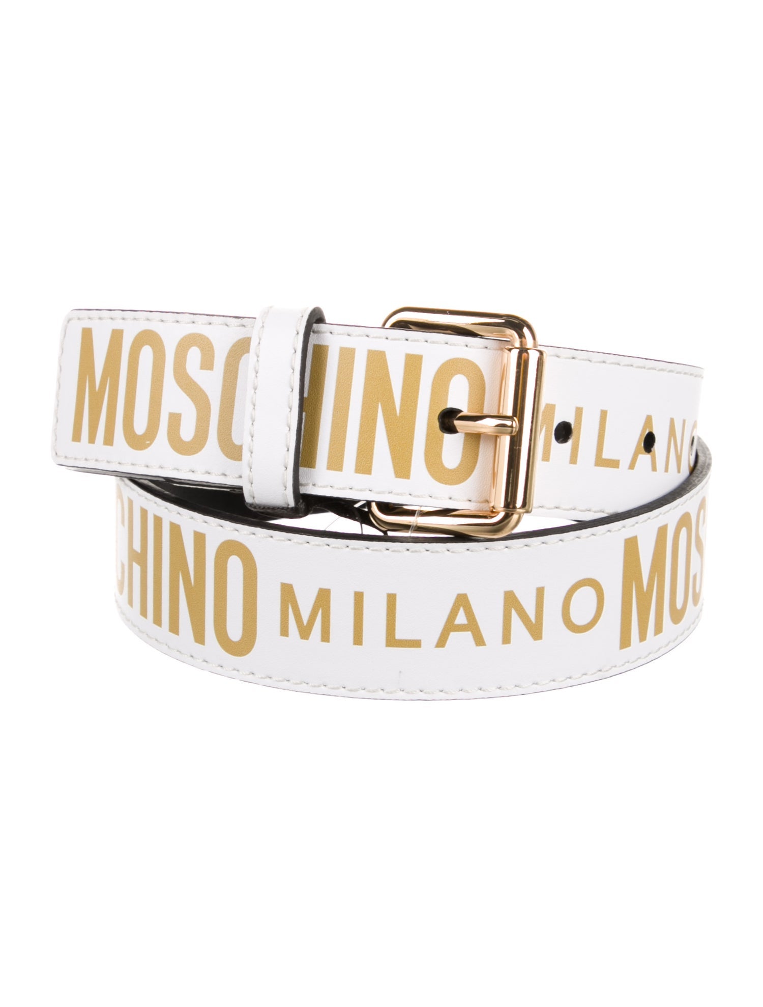 Moschino Leather Belt w/ Tags