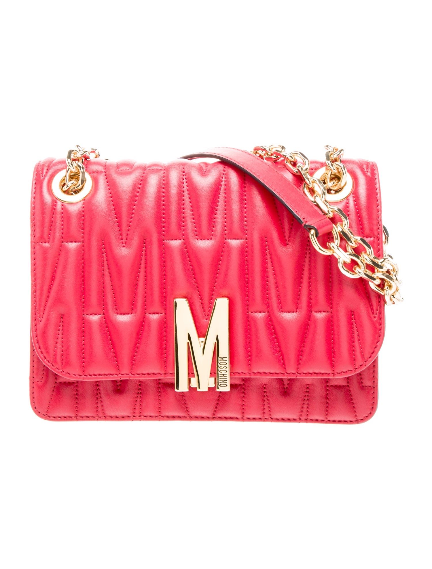 Moschino Leather Shoulder Bag