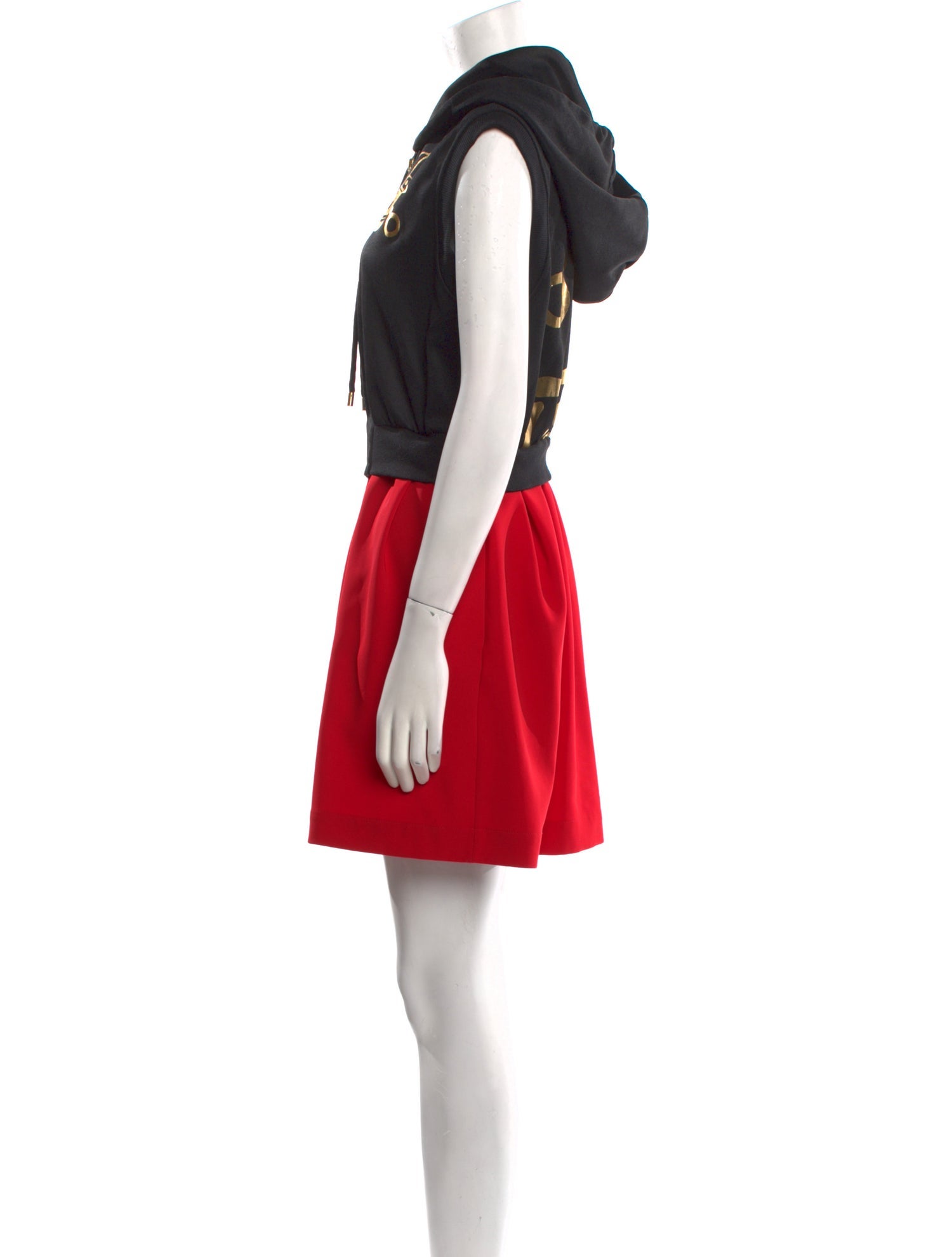 Moschino Mock Neck Mini Dress