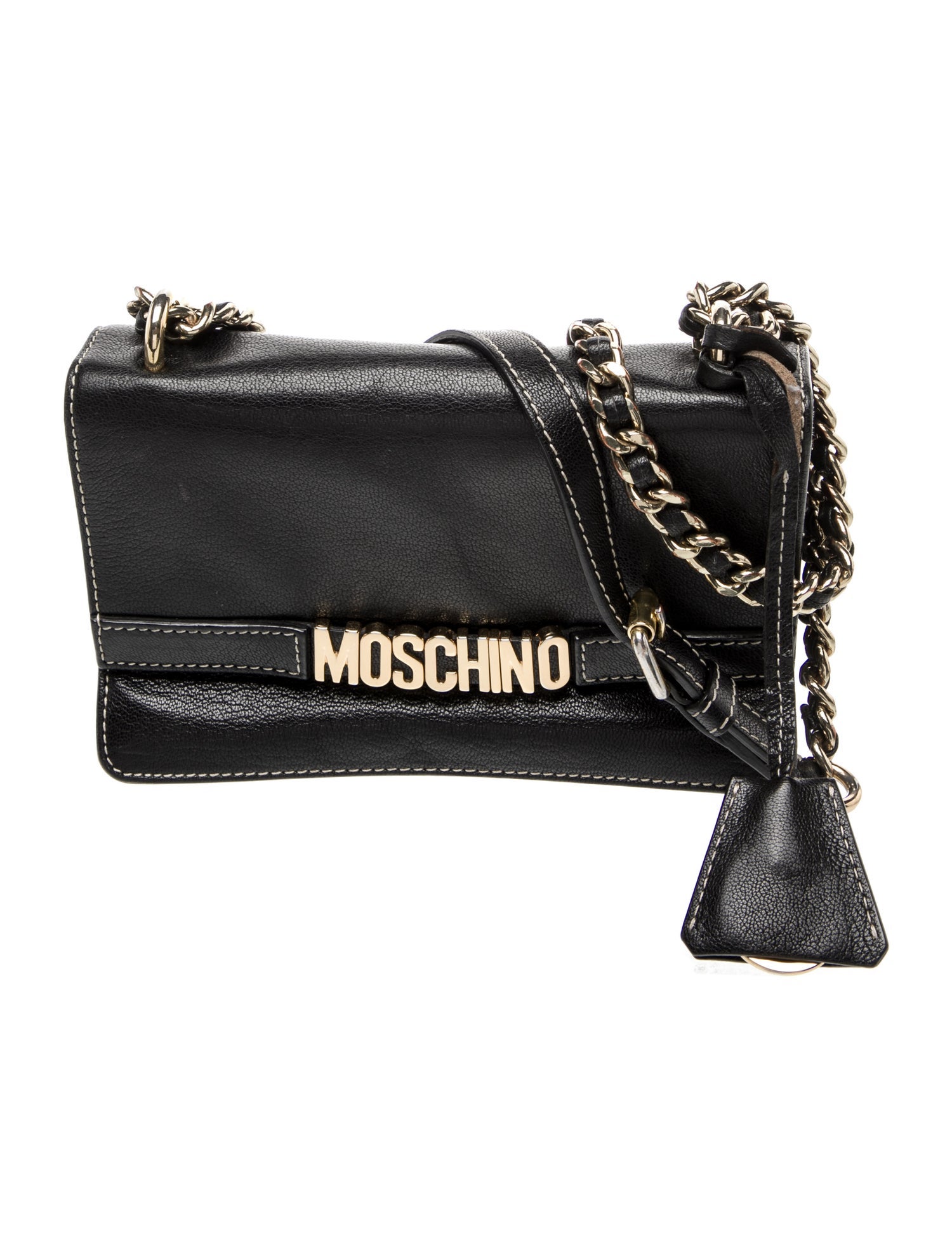 Moschino Leather Crossbody Bag