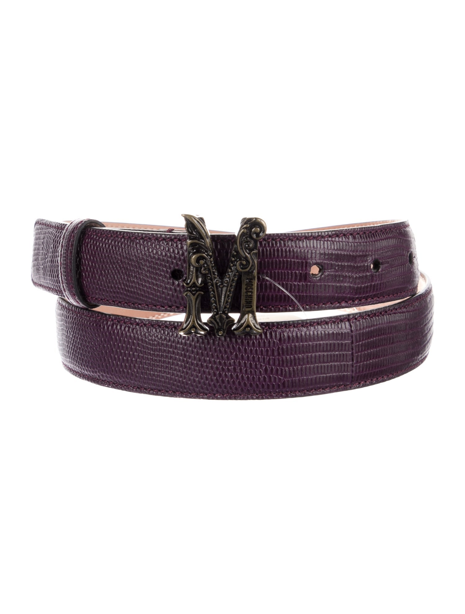 Moschino Lizard Belt