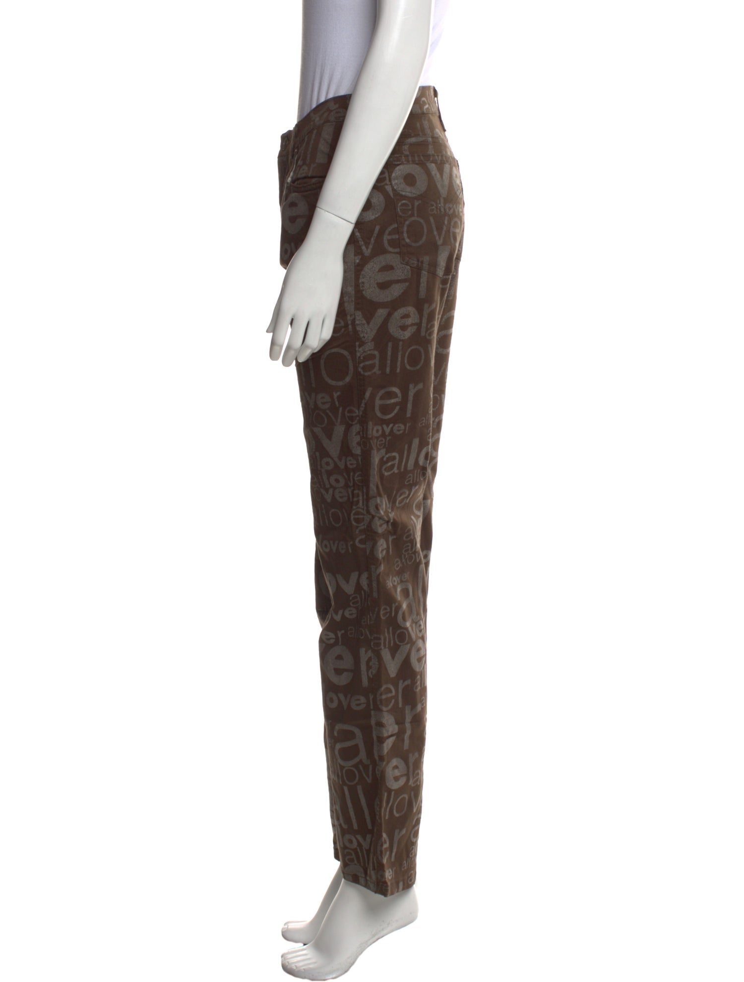 Moschino Jeans Vintage Straight Leg Pants