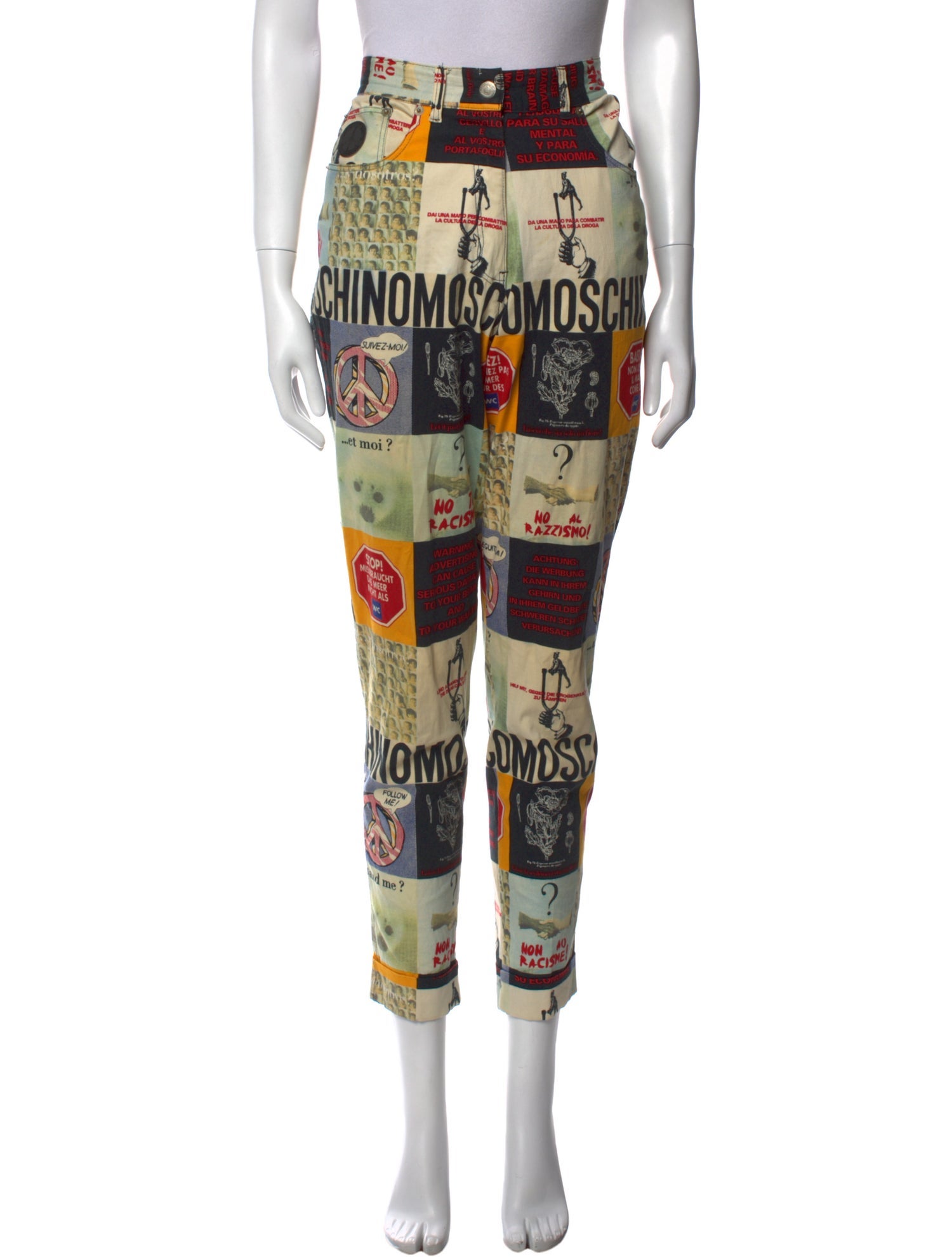Moschino Jeans Vintage Skinny Leg Pants