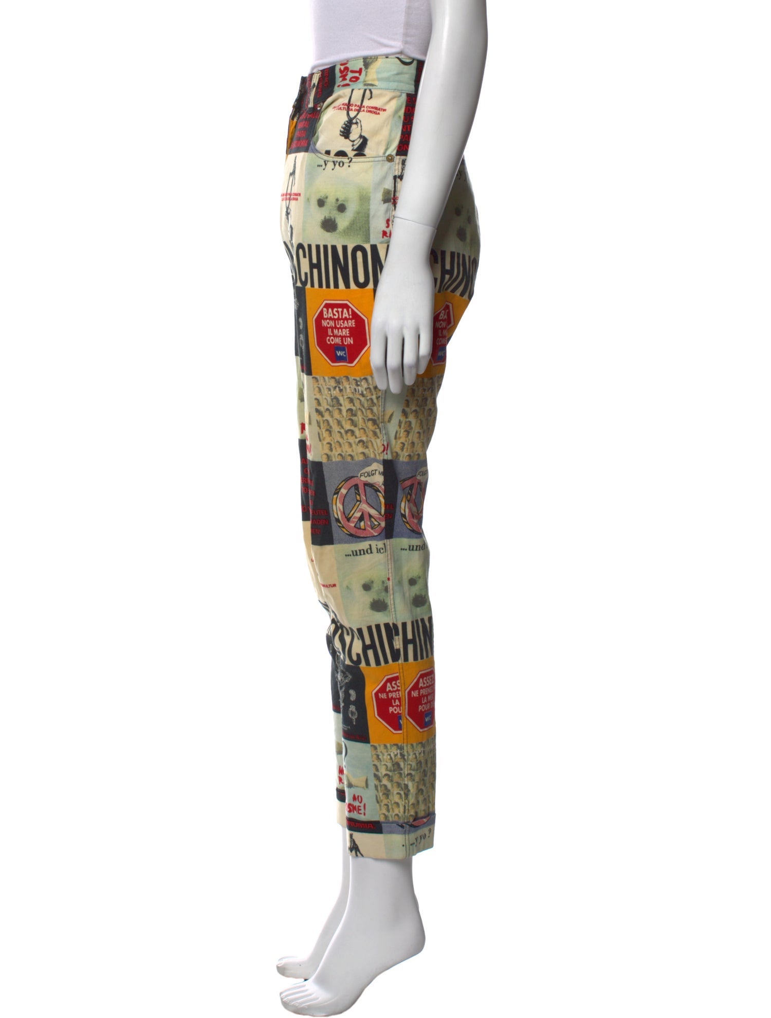 Moschino Jeans Vintage Skinny Leg Pants