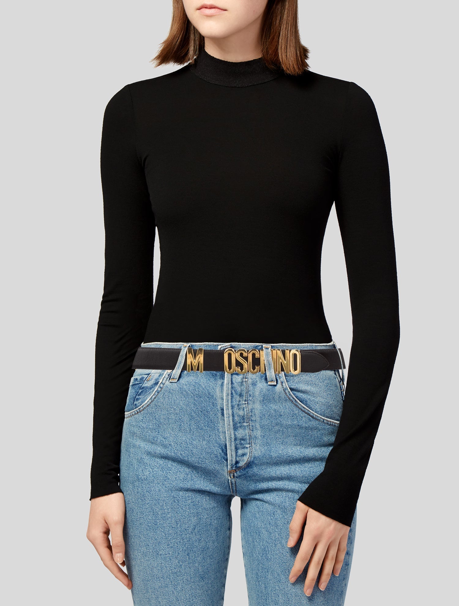 Moschino Leather Belt
