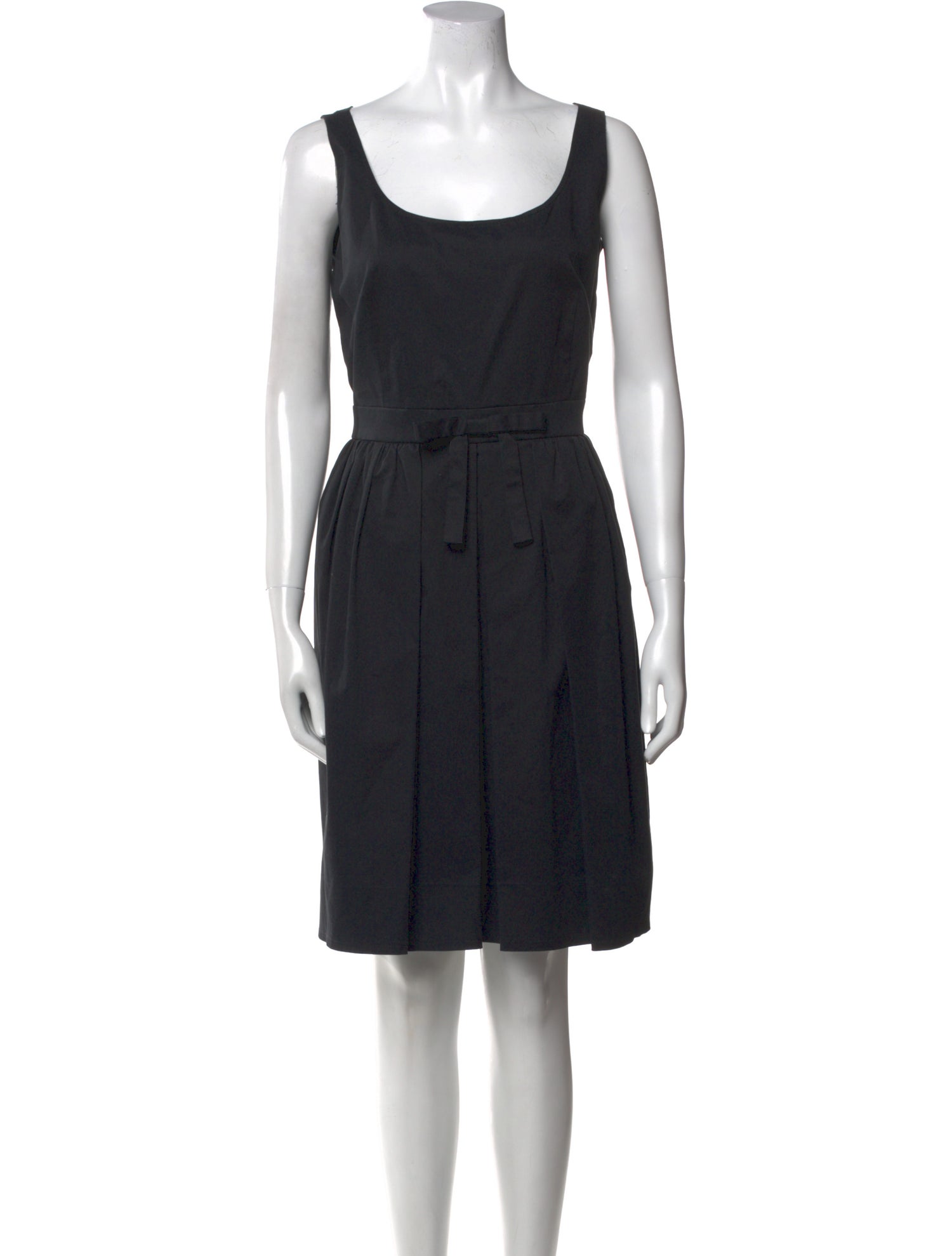 Moschino Scoop Neck Knee-Length Dress