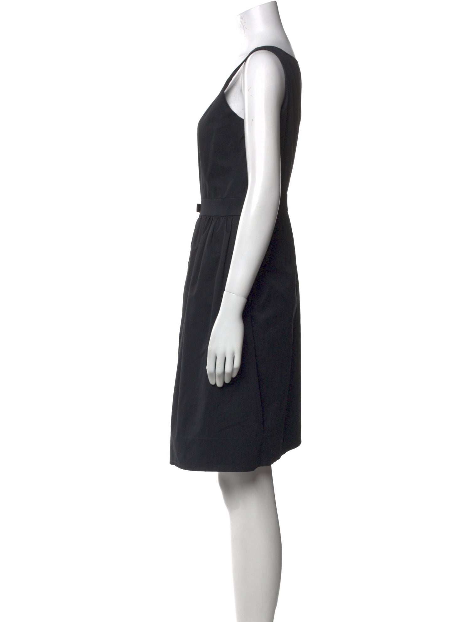 Moschino Scoop Neck Knee-Length Dress