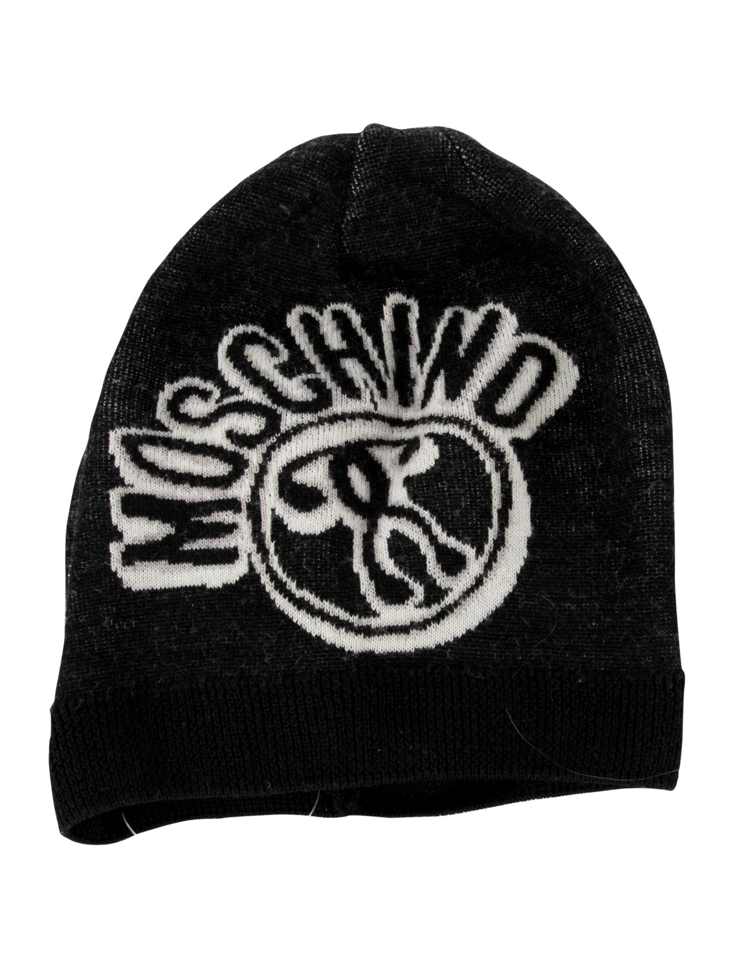 Moschino Printed Wool Beanie