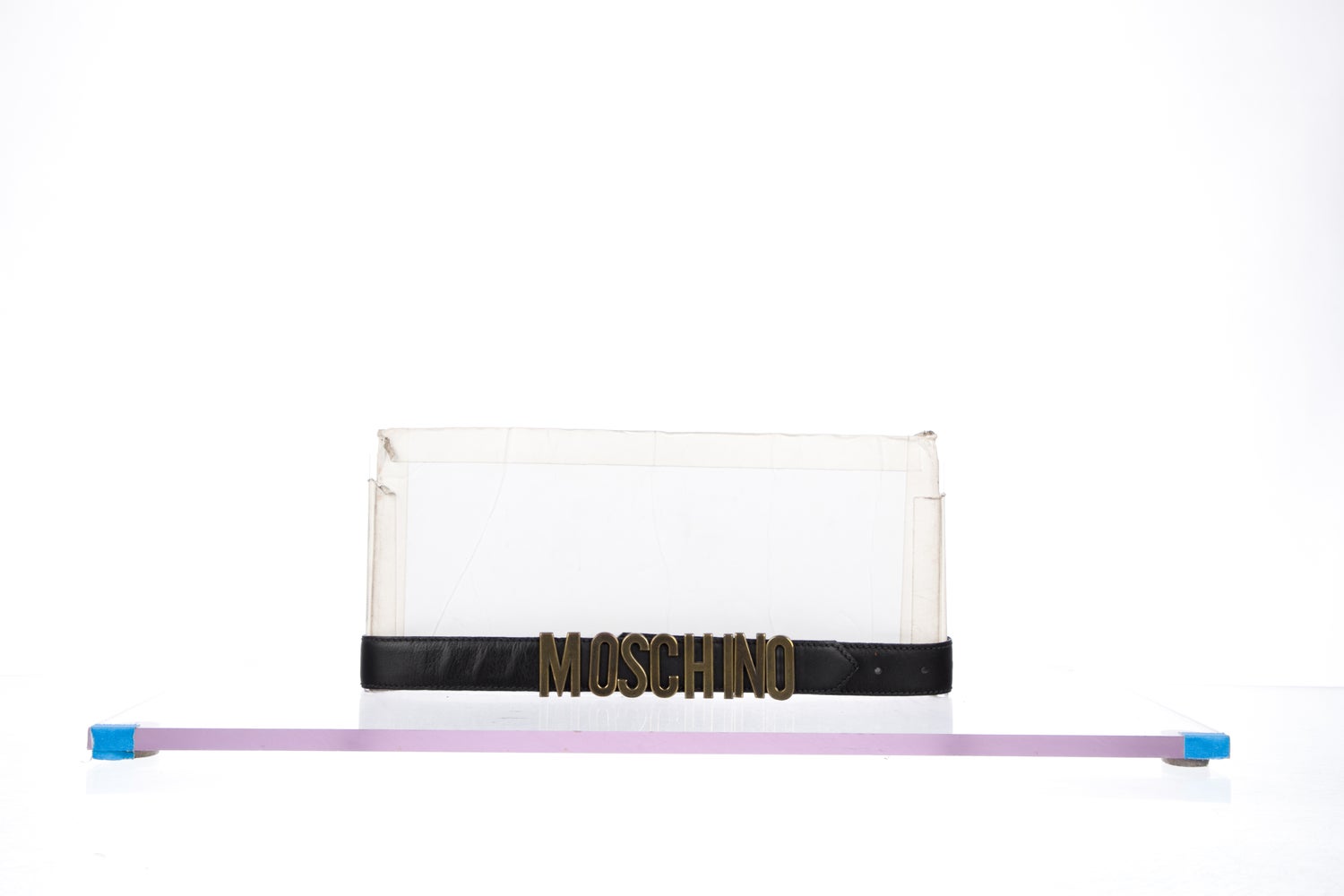 Moschino Leather Belt Kit